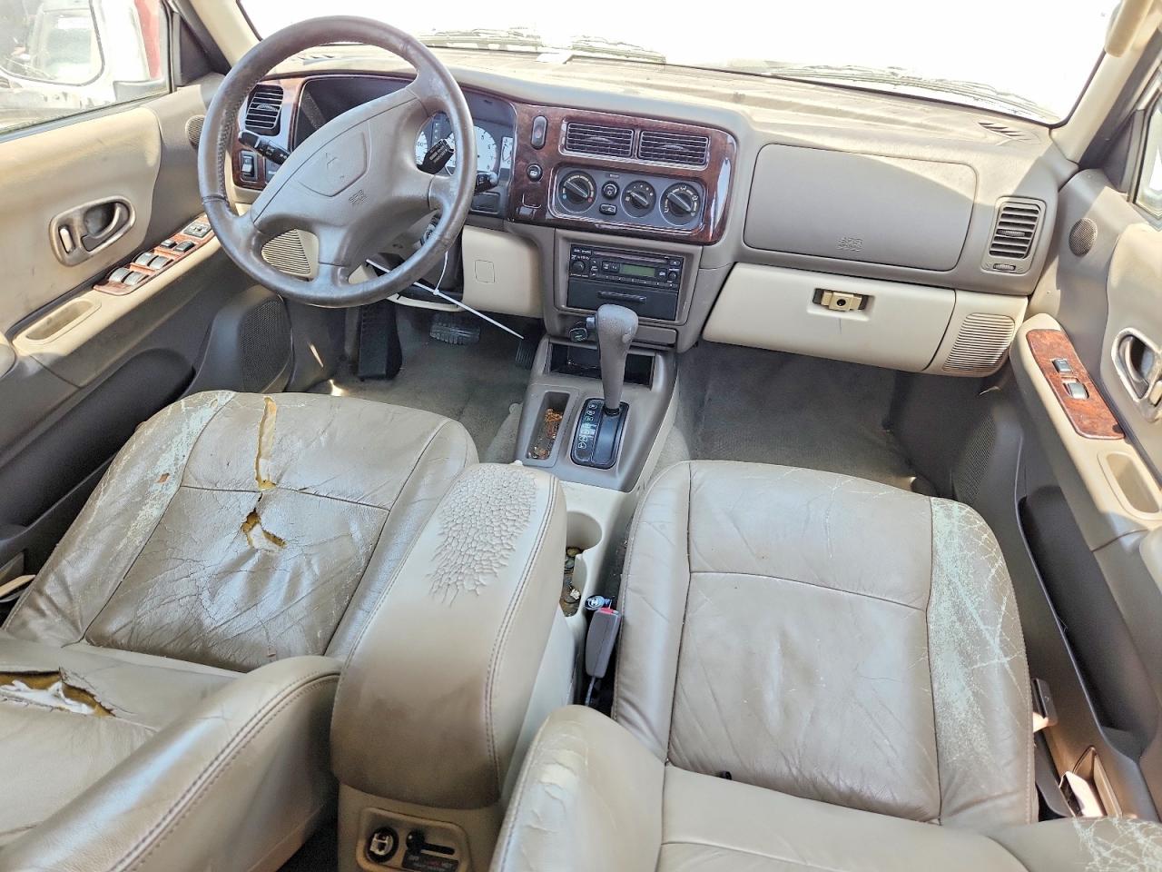 2003 Mitsubishi Montero Sport Limited White vin: JA4LS41R63J012187