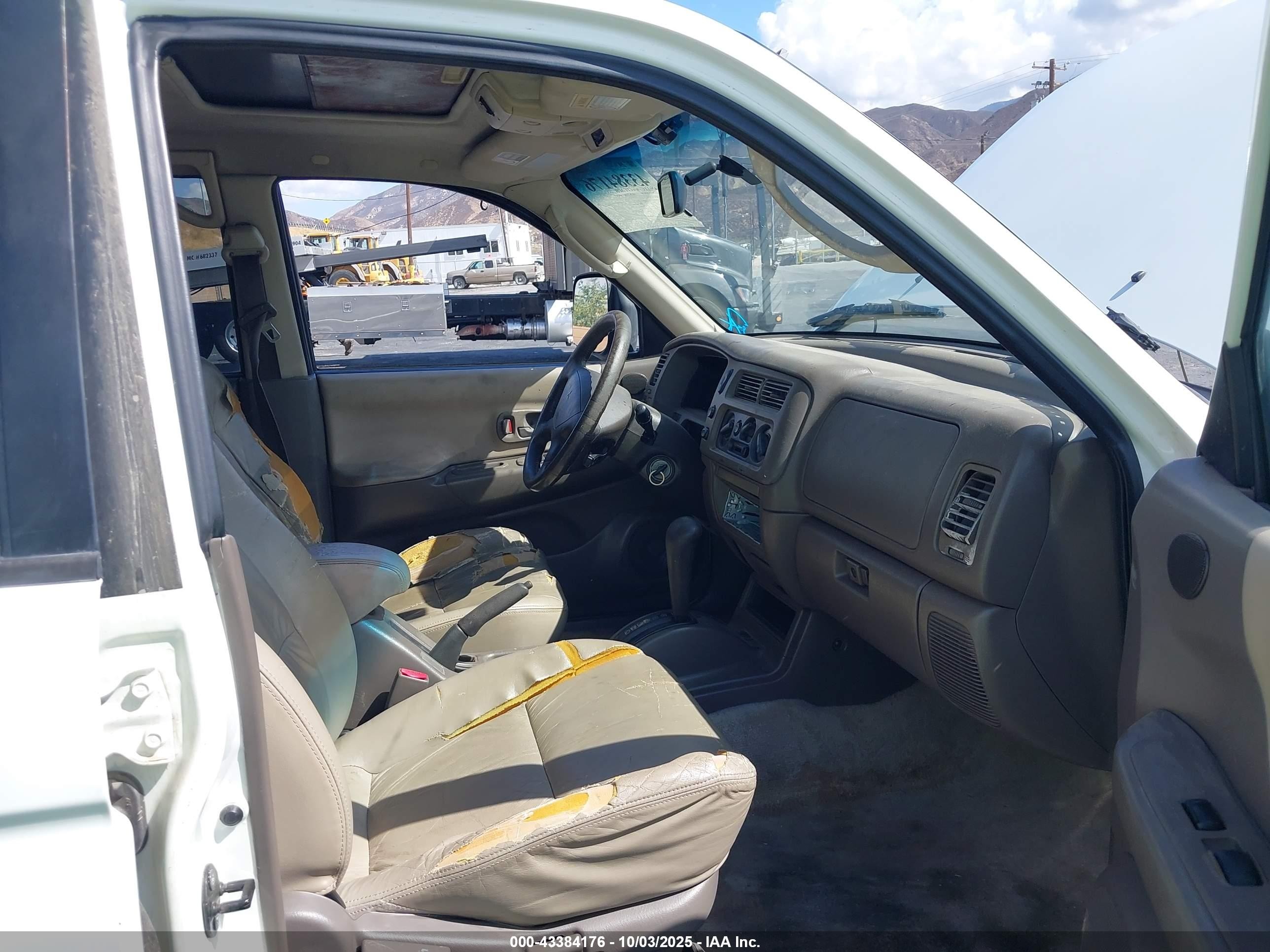 1999 Mitsubishi Montero Sport Ltd White vin: JA4LS41R7XP004831