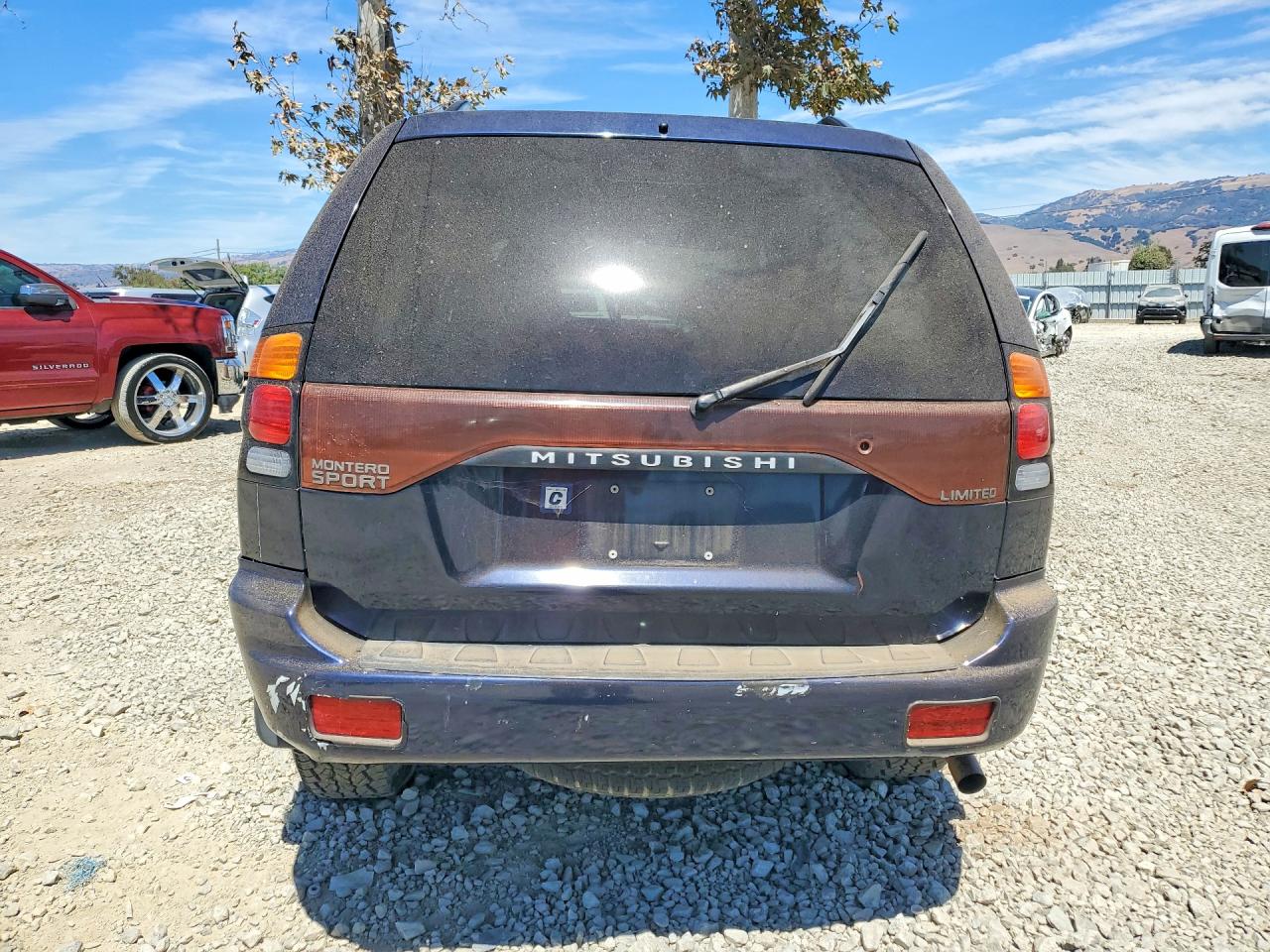 2003 Mitsubishi Montero Sport Limited Синий vin: JA4LS41R83J002499