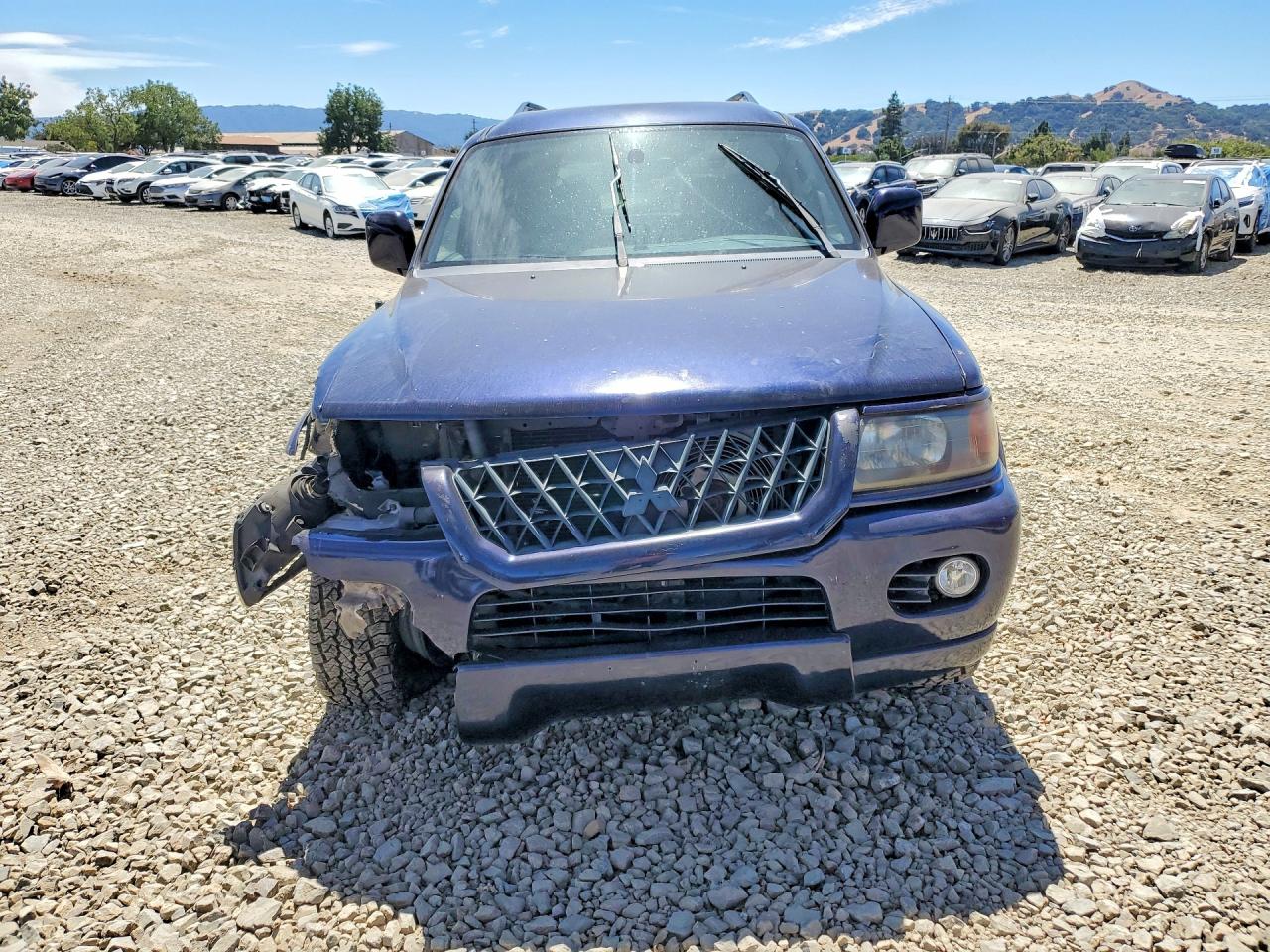 2003 Mitsubishi Montero Sport Limited Синий vin: JA4LS41R83J002499