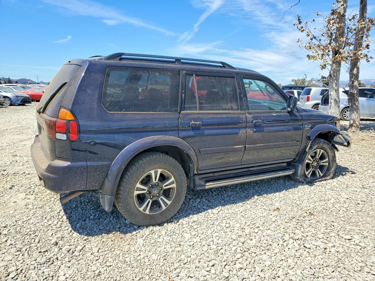 2003 Mitsubishi Montero Sport Limited Синий vin: JA4LS41R83J002499