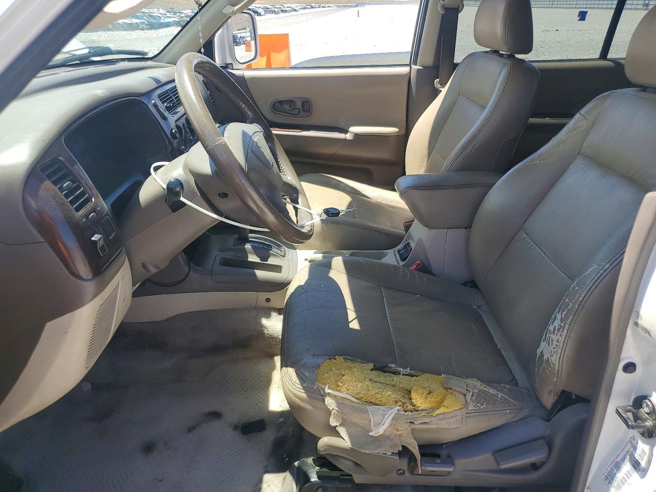 2001 Mitsubishi Montero Sport Limited Белый vin: JA4LS41R91P001727