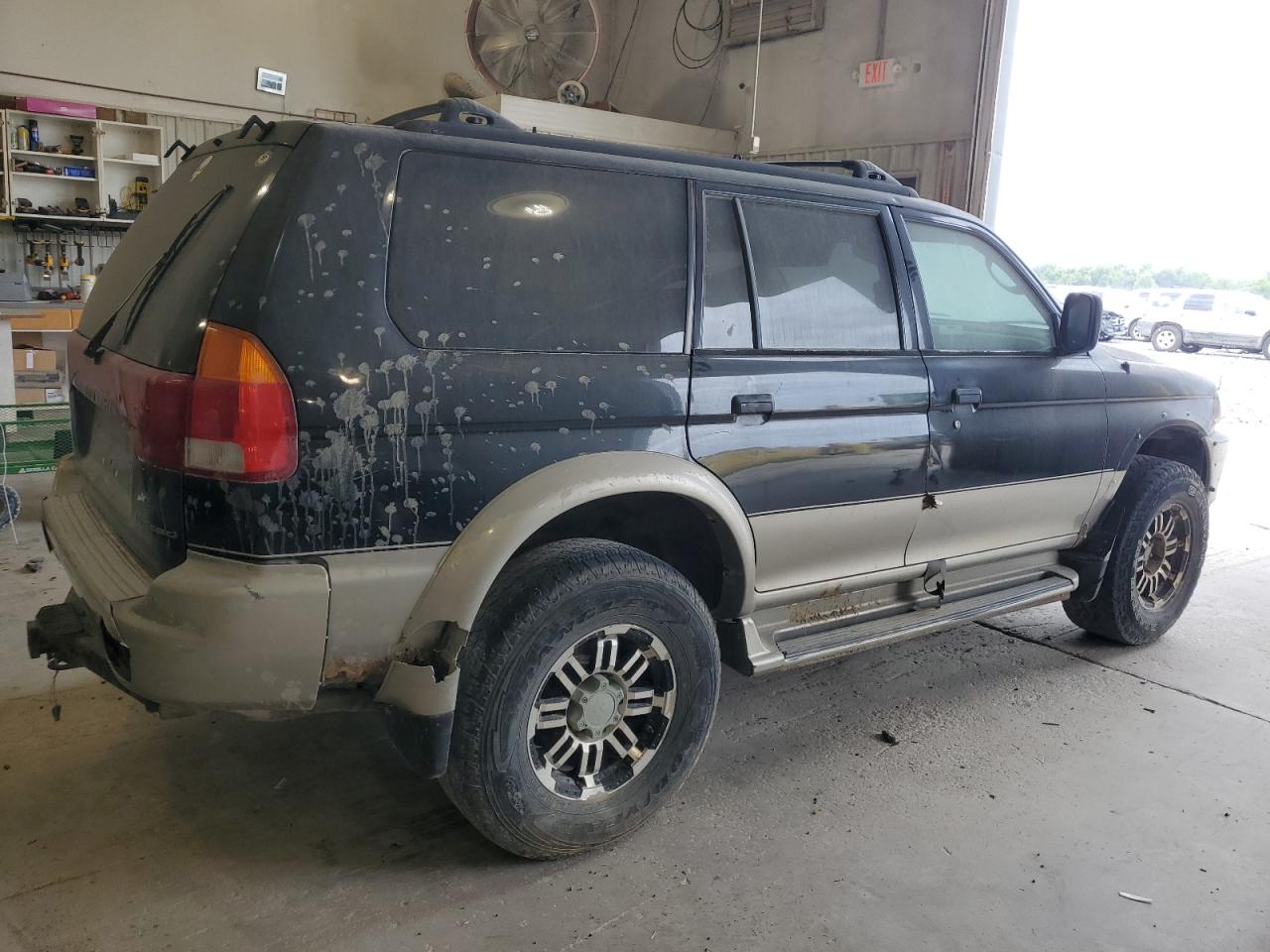 1999 Mitsubishi Montero Sport Limited Черный vin: JA4LS41RXXP028606