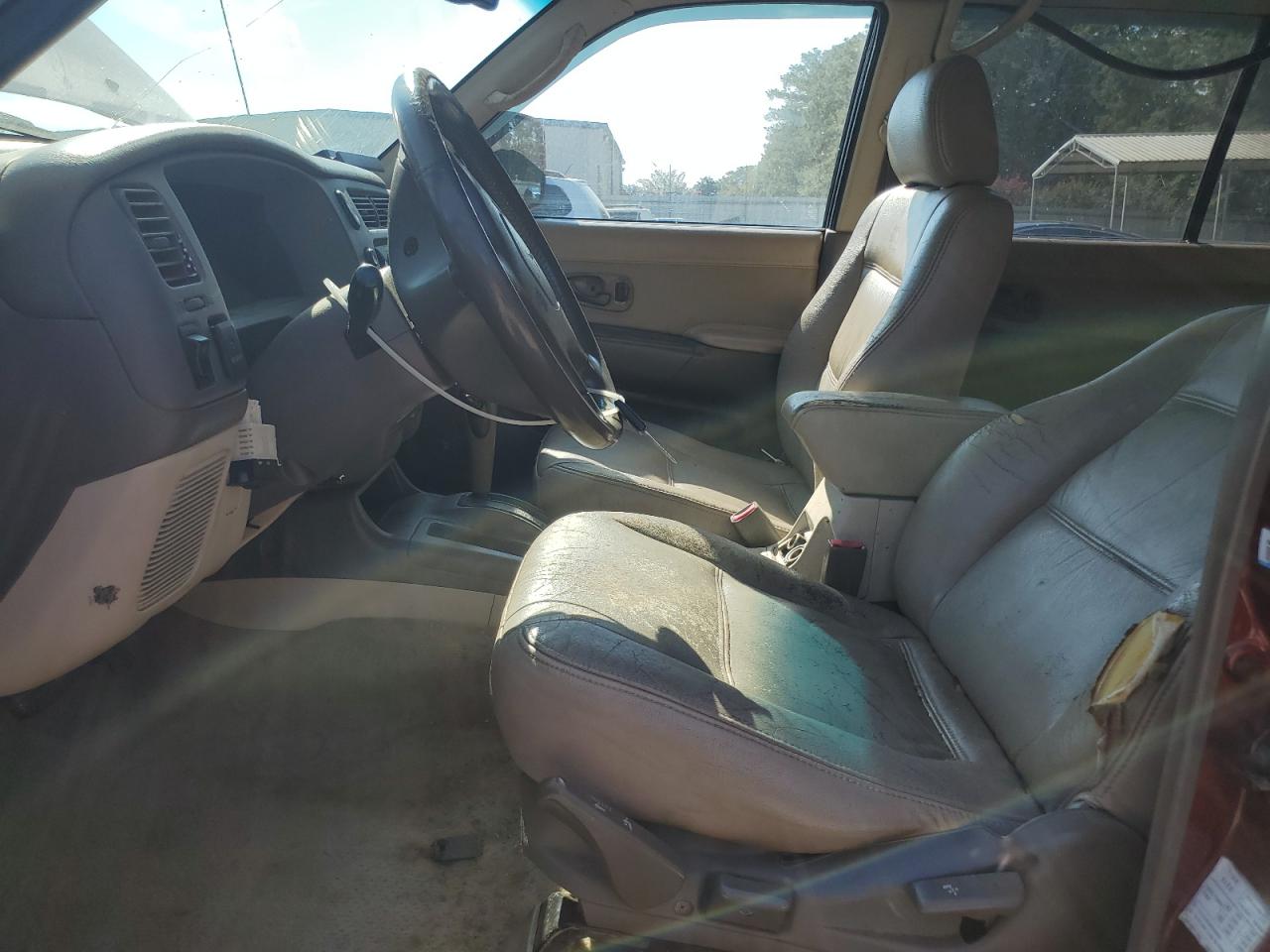 2000 Mitsubishi Montero Sport Limited Burgundy vin: JA4LS41RXYP041521