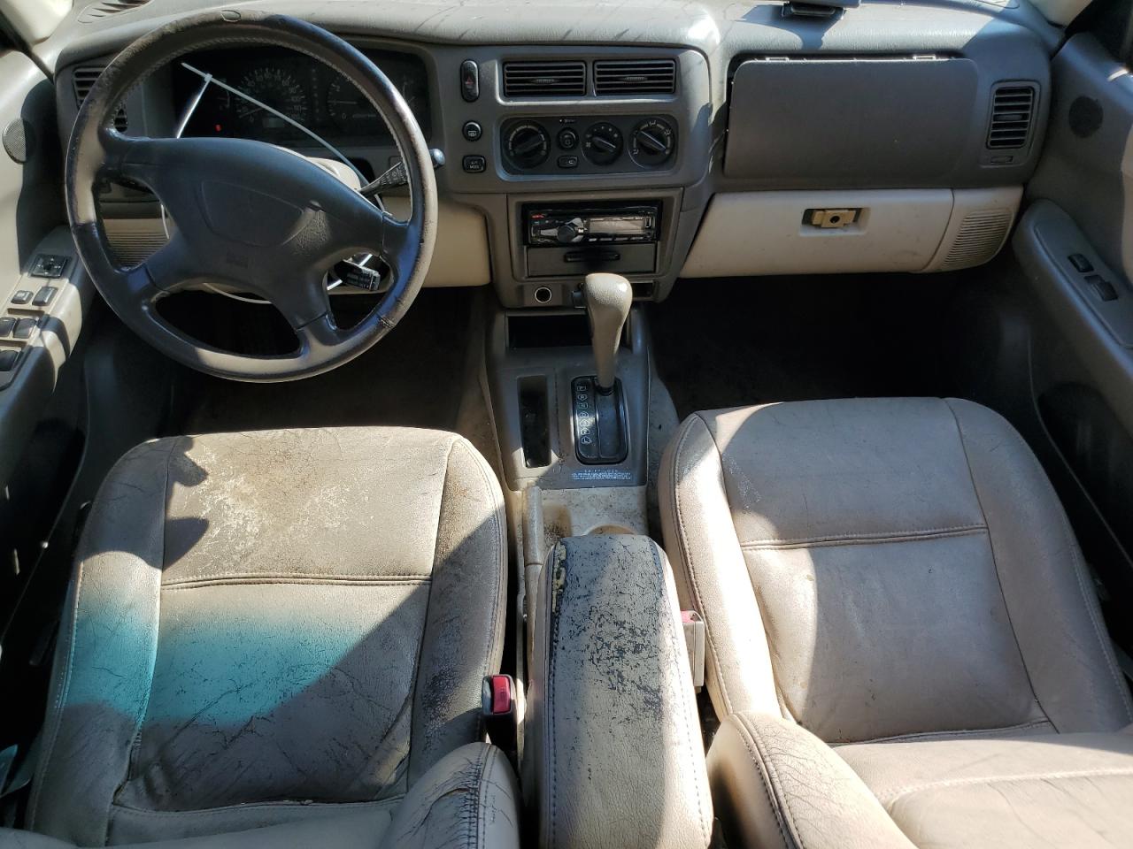 2000 Mitsubishi Montero Sport Limited Burgundy vin: JA4LS41RXYP041521