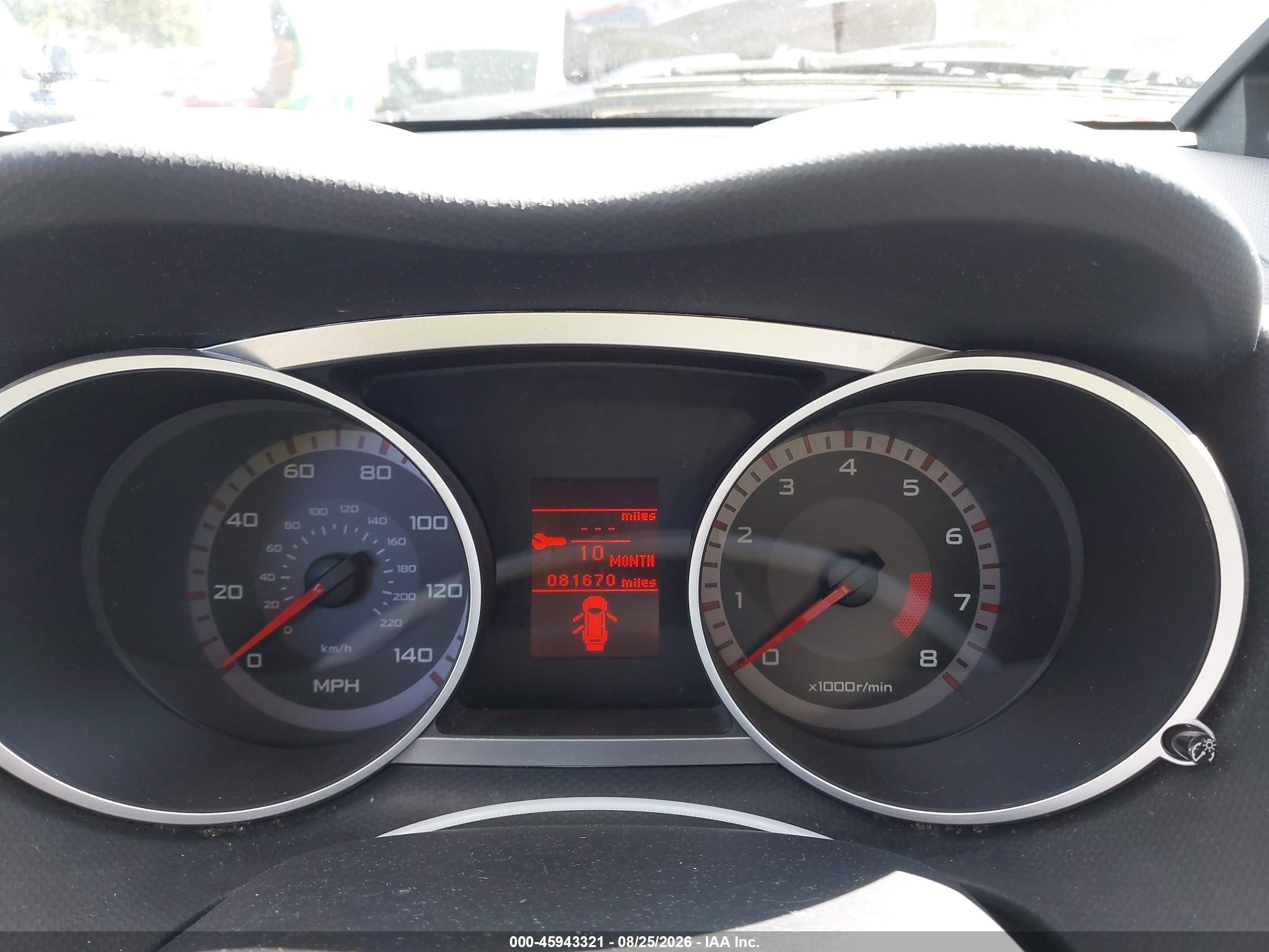 2009 Mitsubishi Outlander Es Black vin: JA4LT21W59Z000825