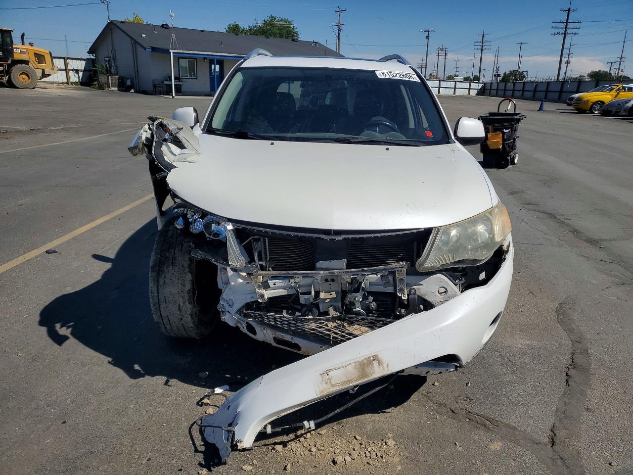 2008 Mitsubishi Outlander Se White vin: JA4LT31W68Z013202