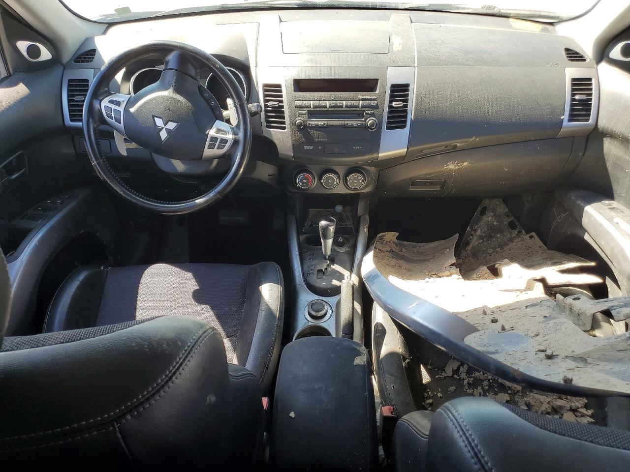 2008 Mitsubishi Outlander Se White vin: JA4LT31W68Z013202