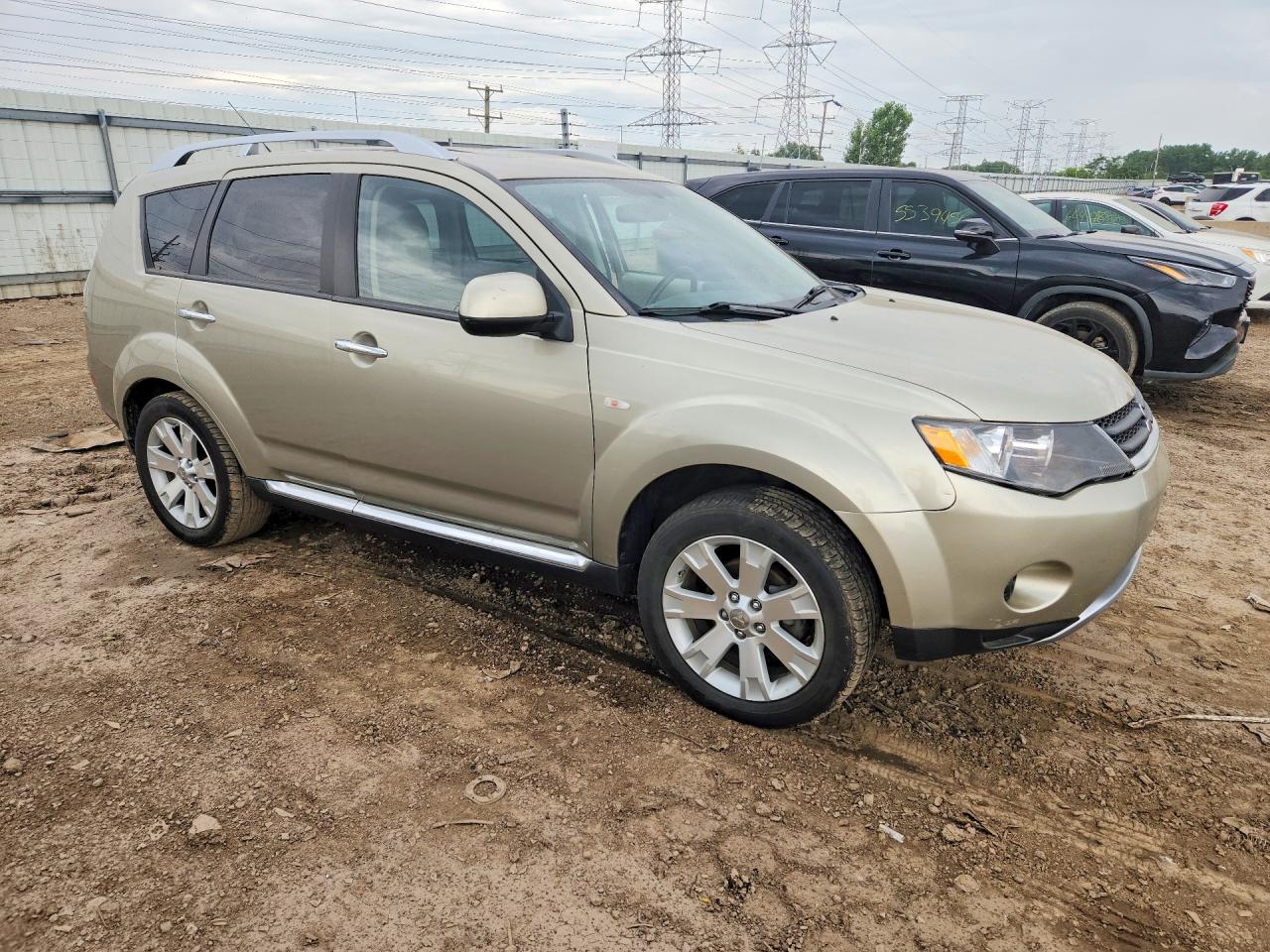 2009 Mitsubishi Outlander Se Cream vin: JA4LT31WX9Z010482
