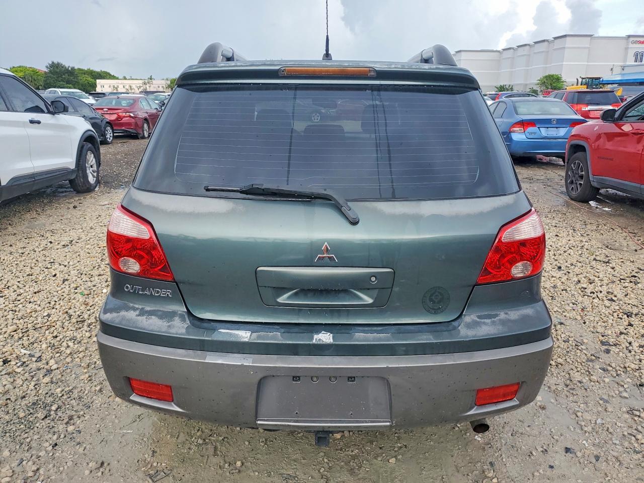 2006 Mitsubishi Outlander Ls Green vin: JA4LX31F76U002773
