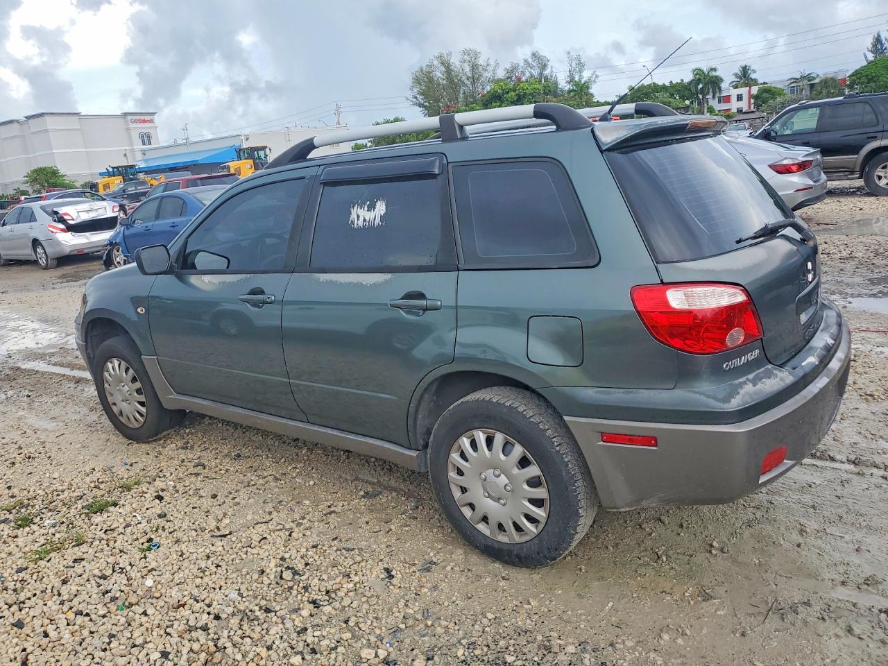 2006 Mitsubishi Outlander Ls Green vin: JA4LX31F76U002773