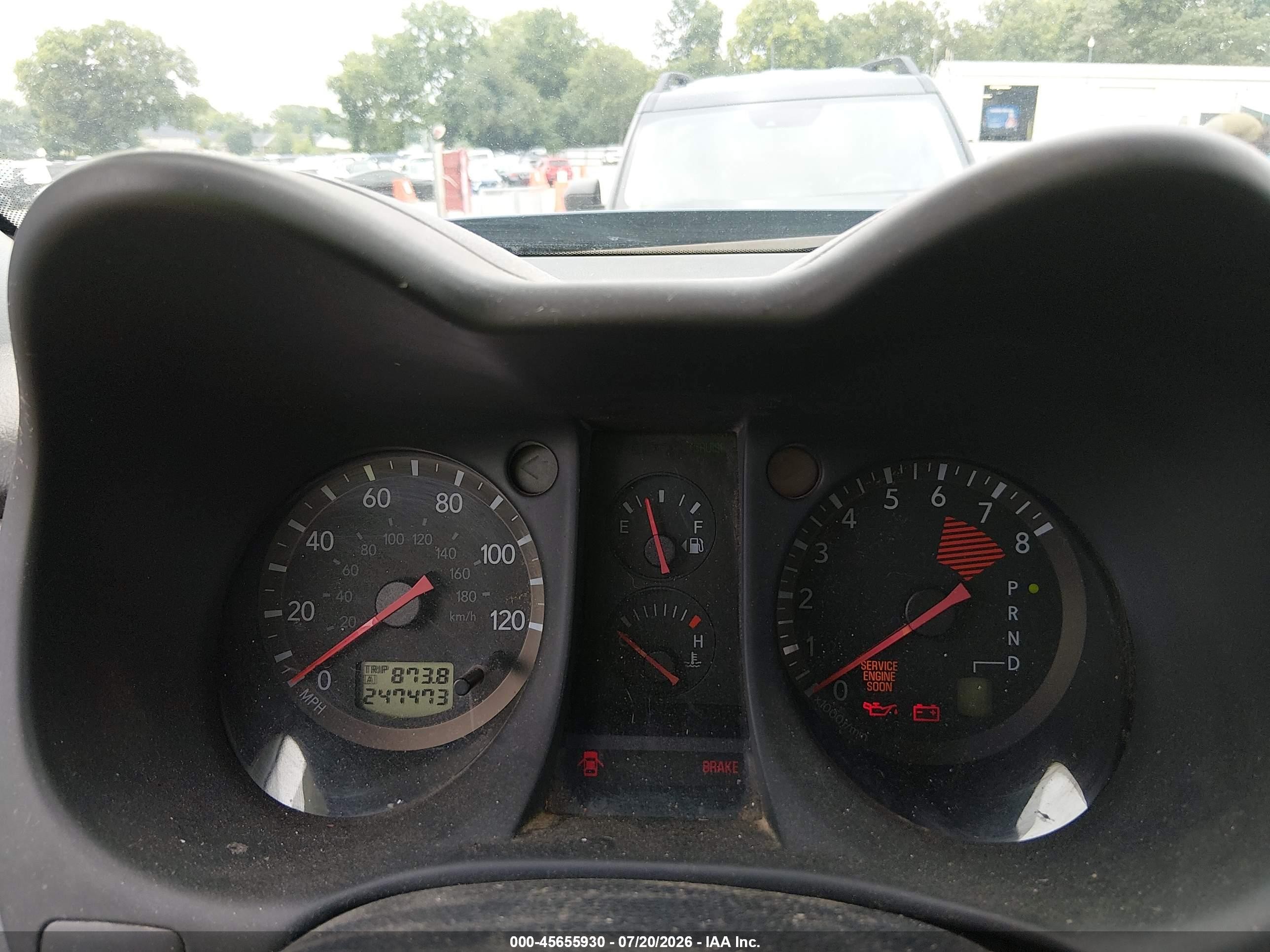 2003 Mitsubishi Outlander Ls Blue vin: JA4LX31G43U057685