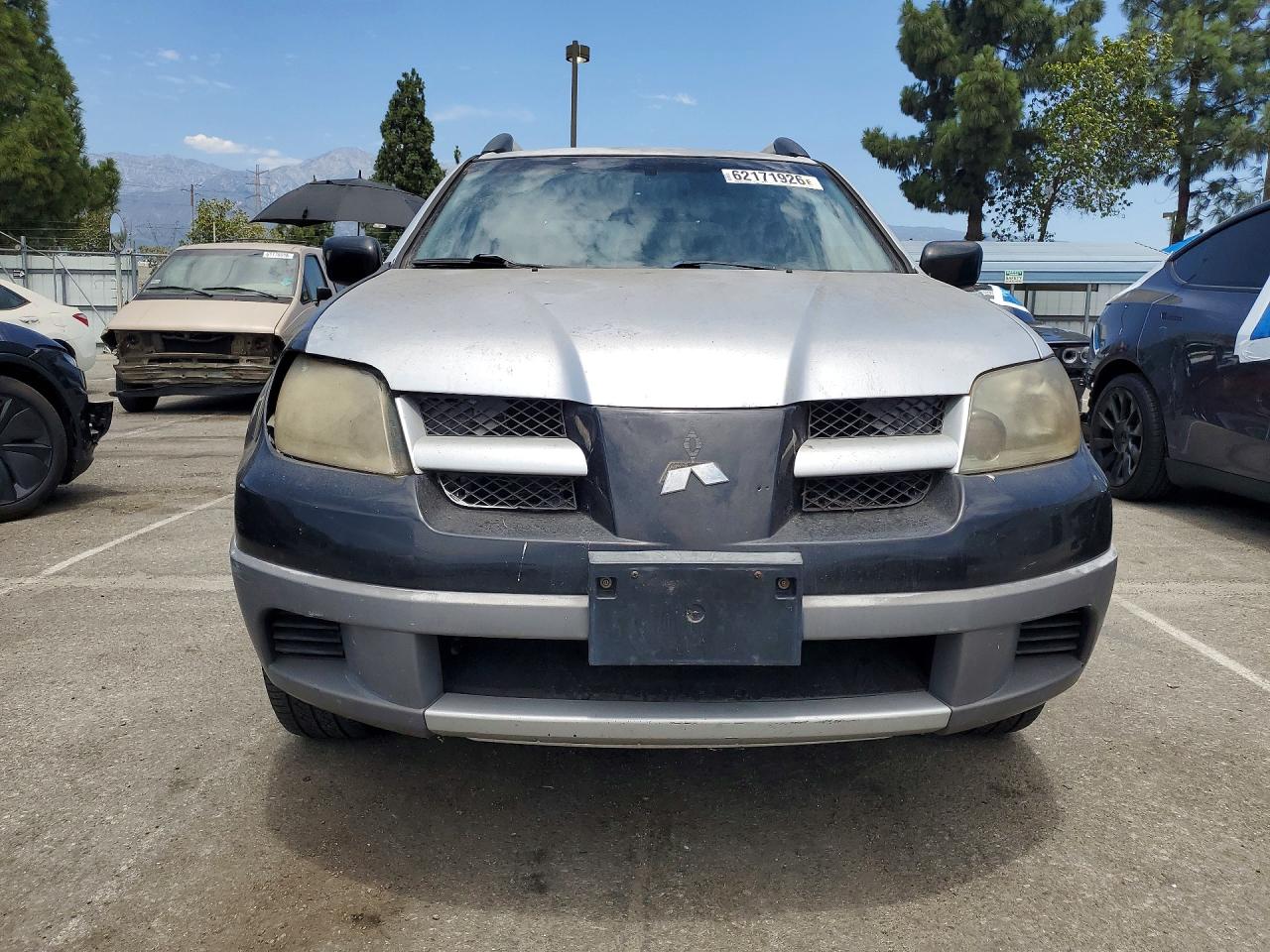2003 Mitsubishi Outlander Ls Silver vin: JA4LX31G93U029316