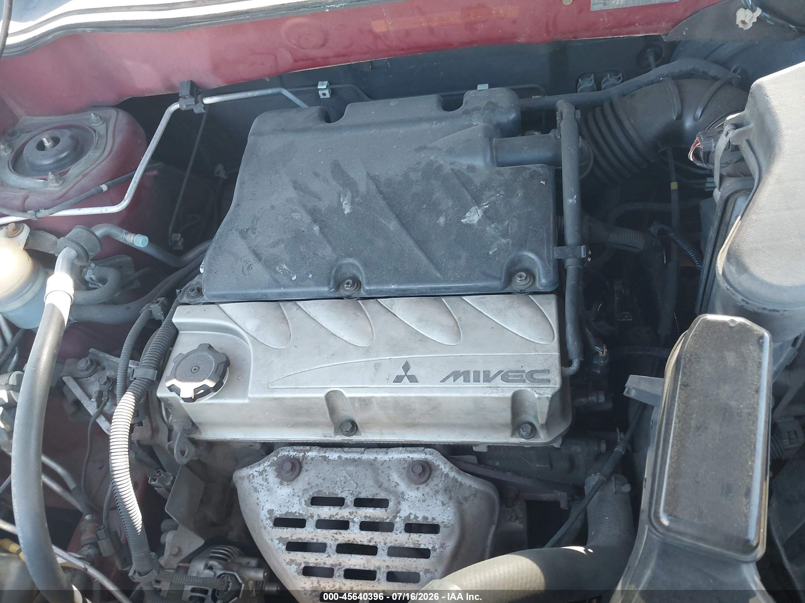2004 Mitsubishi Outlander Xls Красный vin: JA4LX41F34U054033