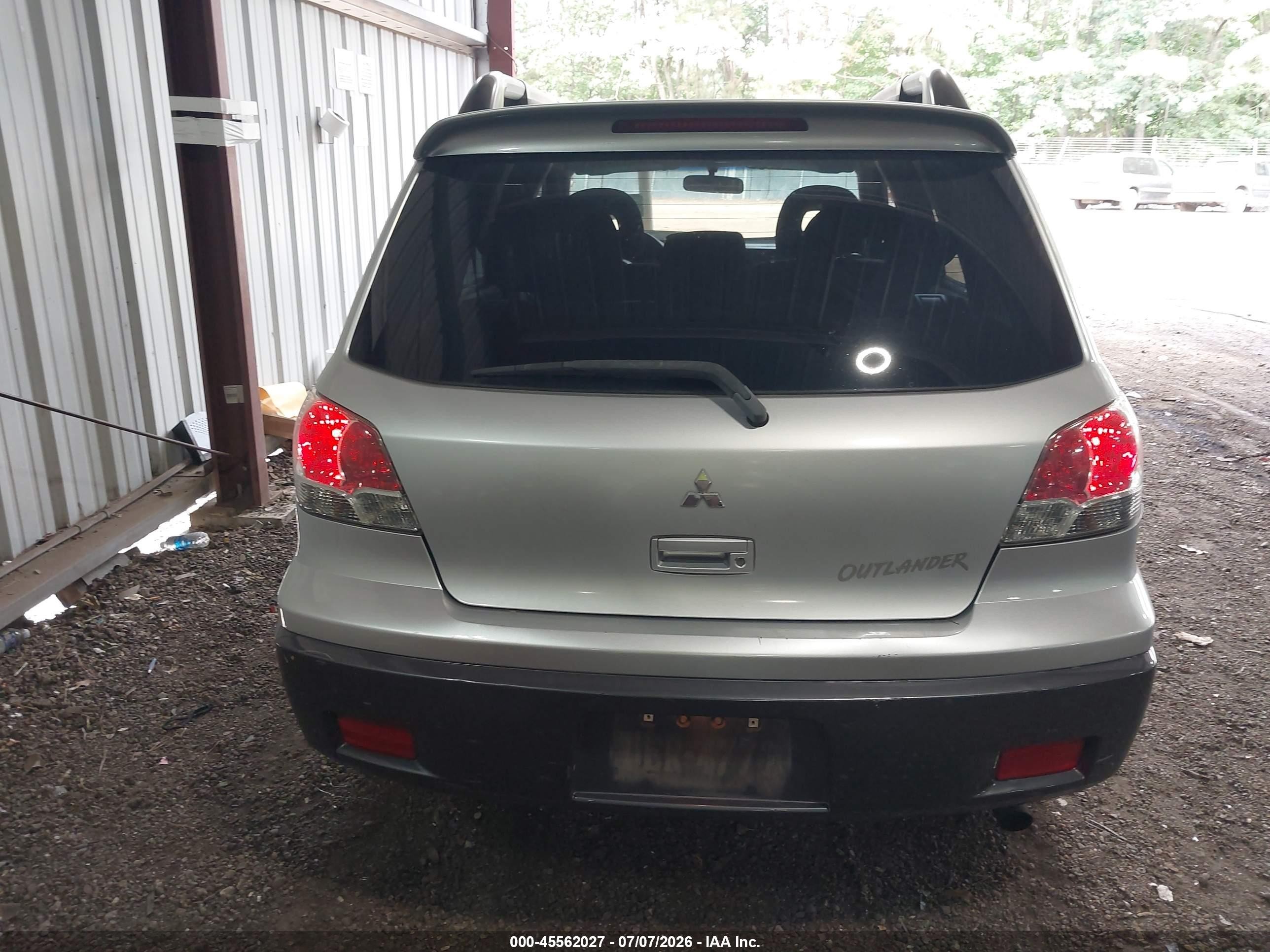2004 Mitsubishi Outlander Xls Серебряный vin: JA4LX41F64U043804