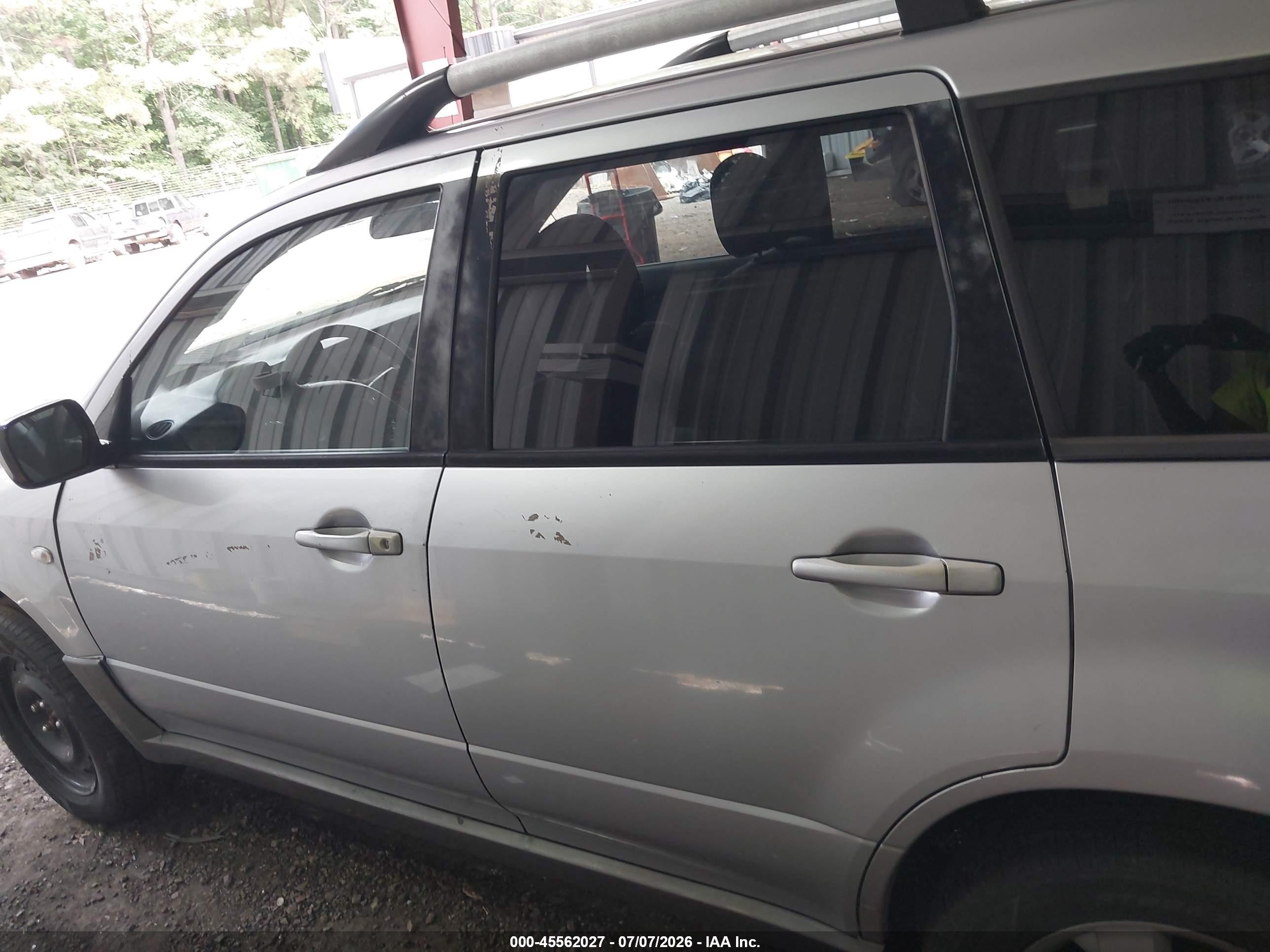 2004 Mitsubishi Outlander Xls Серебряный vin: JA4LX41F64U043804
