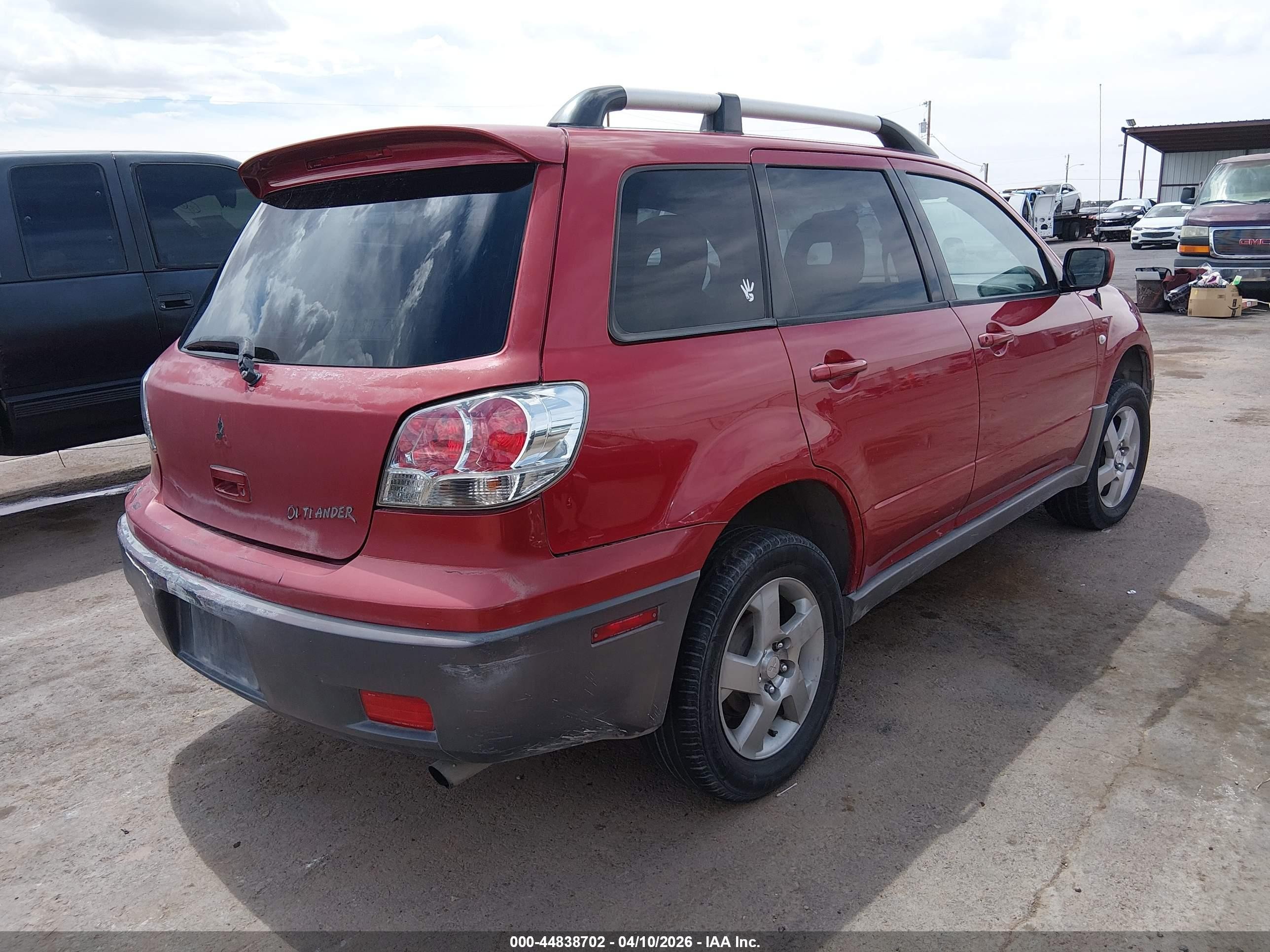2003 Mitsubishi Outlander Xls Red vin: JA4LX41G03U094464