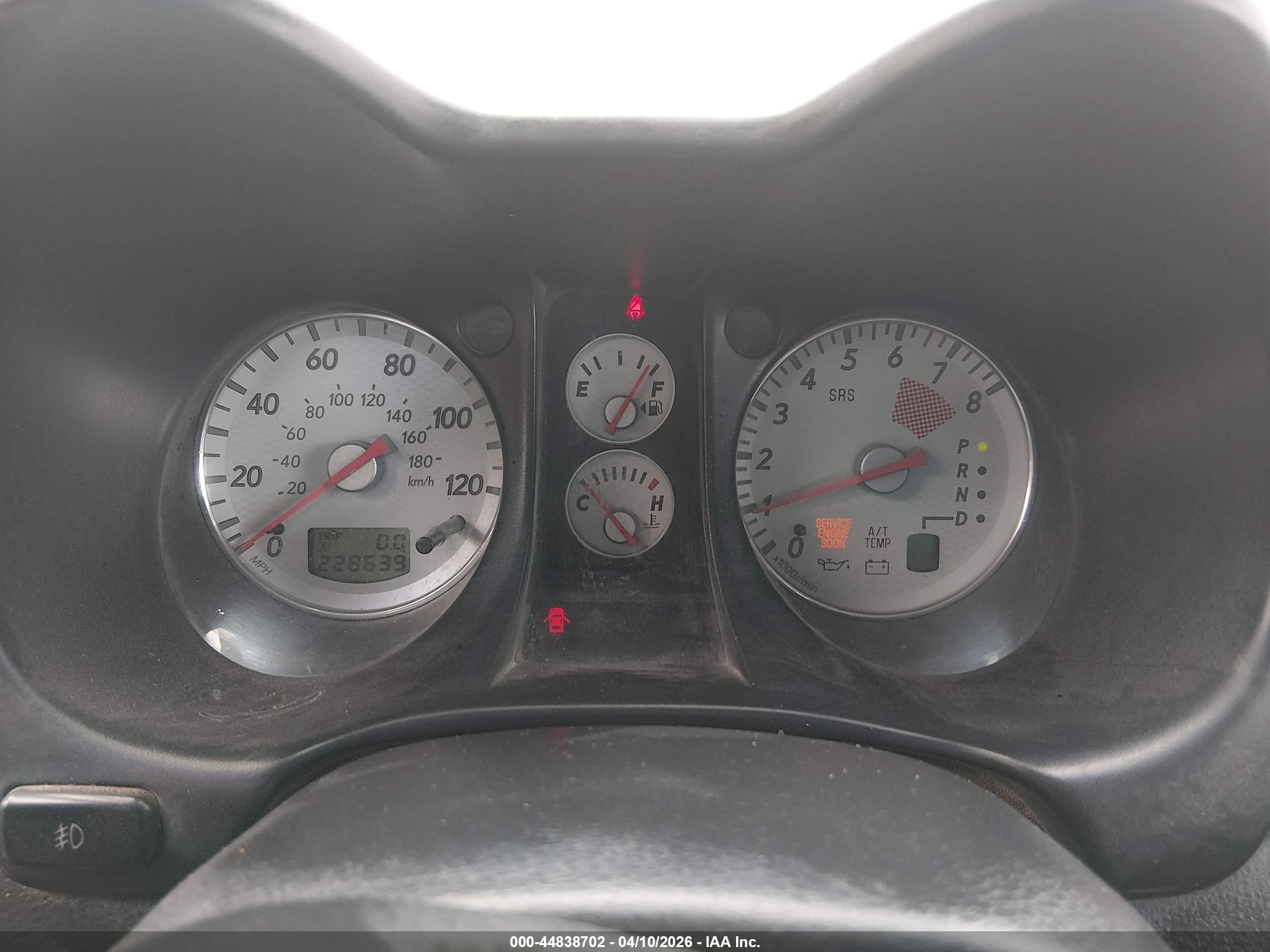 2003 Mitsubishi Outlander Xls Red vin: JA4LX41G03U094464