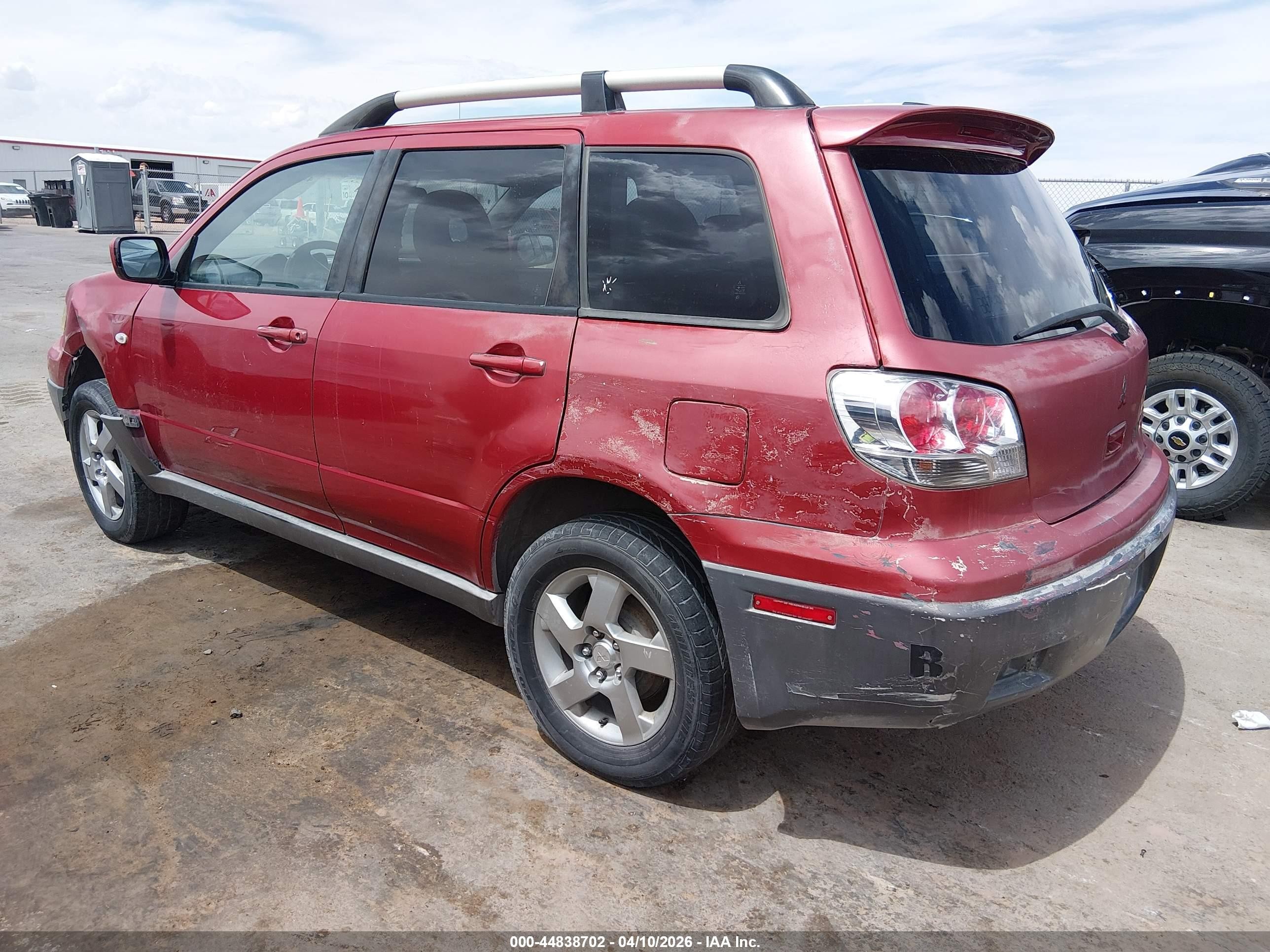 2003 Mitsubishi Outlander Xls Red vin: JA4LX41G03U094464