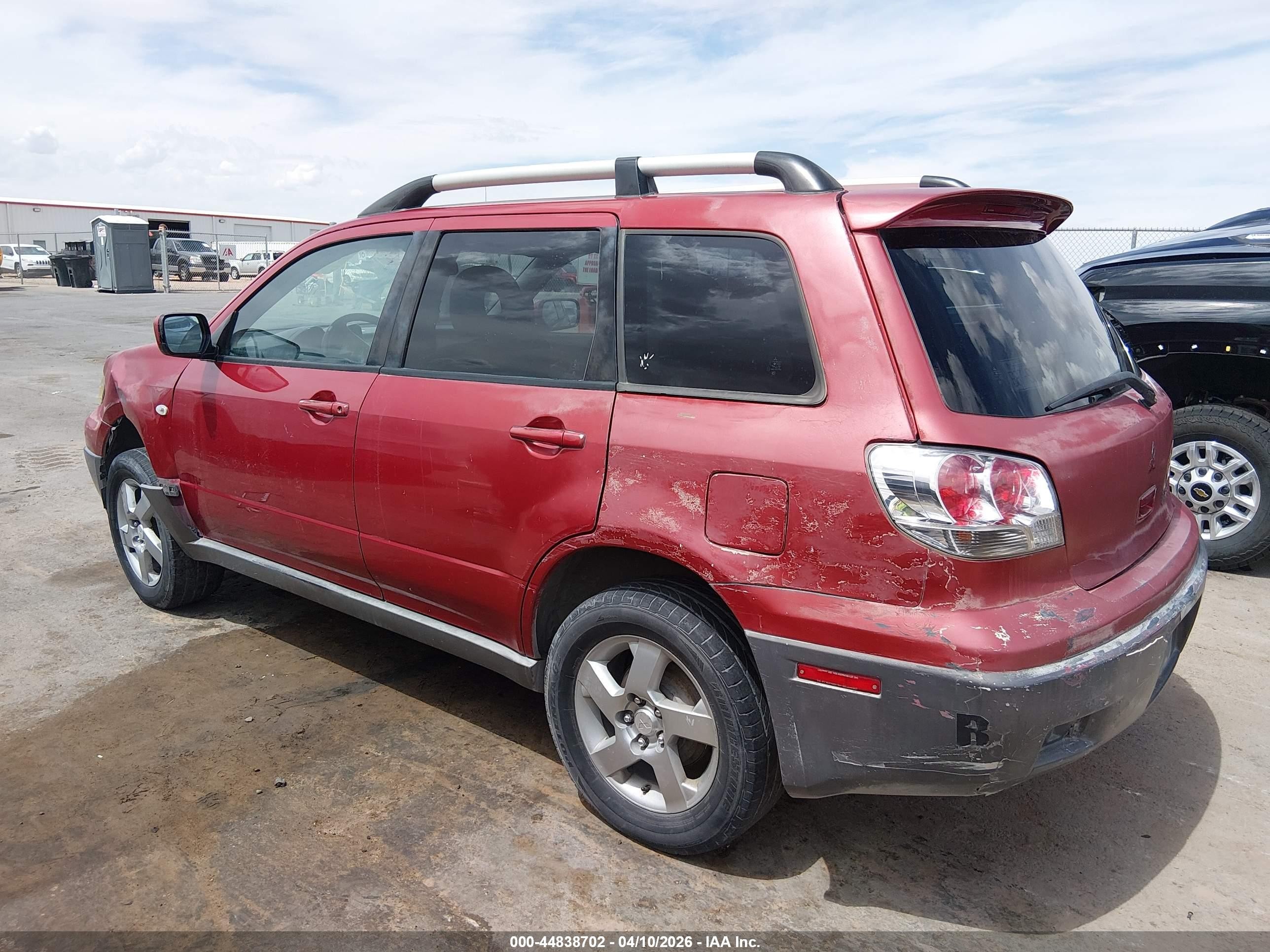 2003 Mitsubishi Outlander Xls Red vin: JA4LX41G03U094464