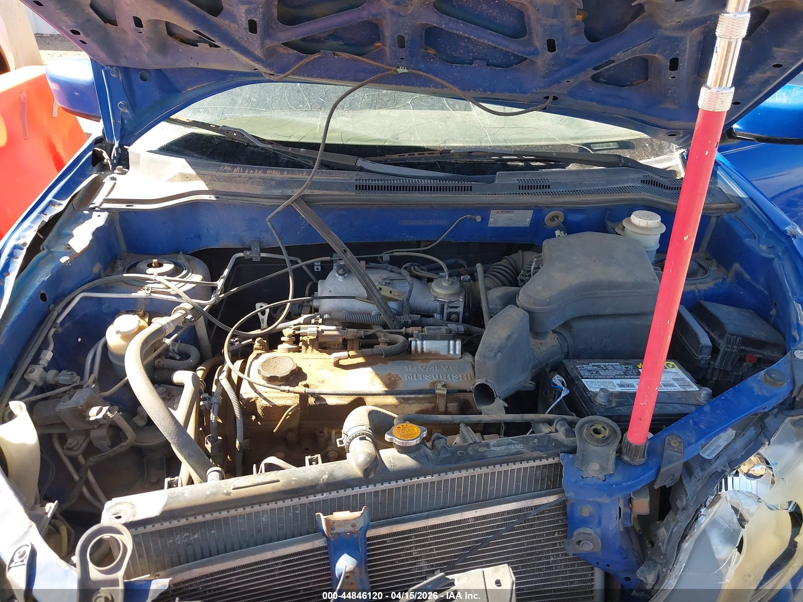 2003 Mitsubishi Outlander Xls Blue vin: JA4LX41G63U065356
