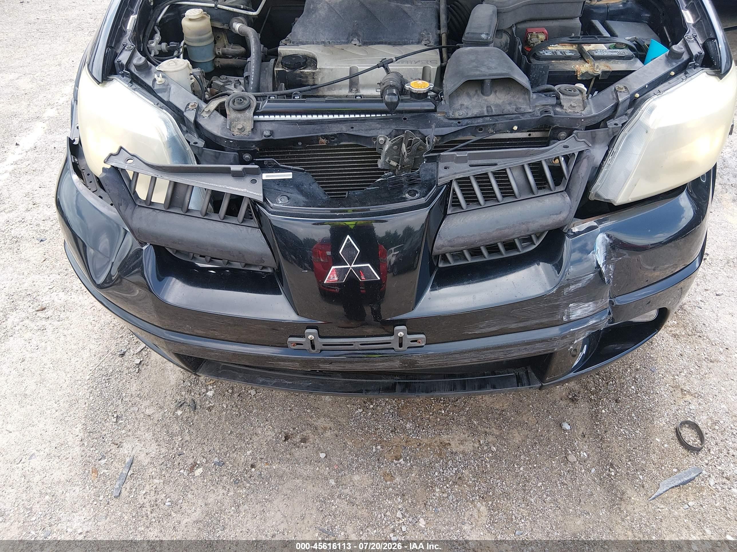 2005 Mitsubishi Outlander Limited Black vin: JA4LX81F85U039133