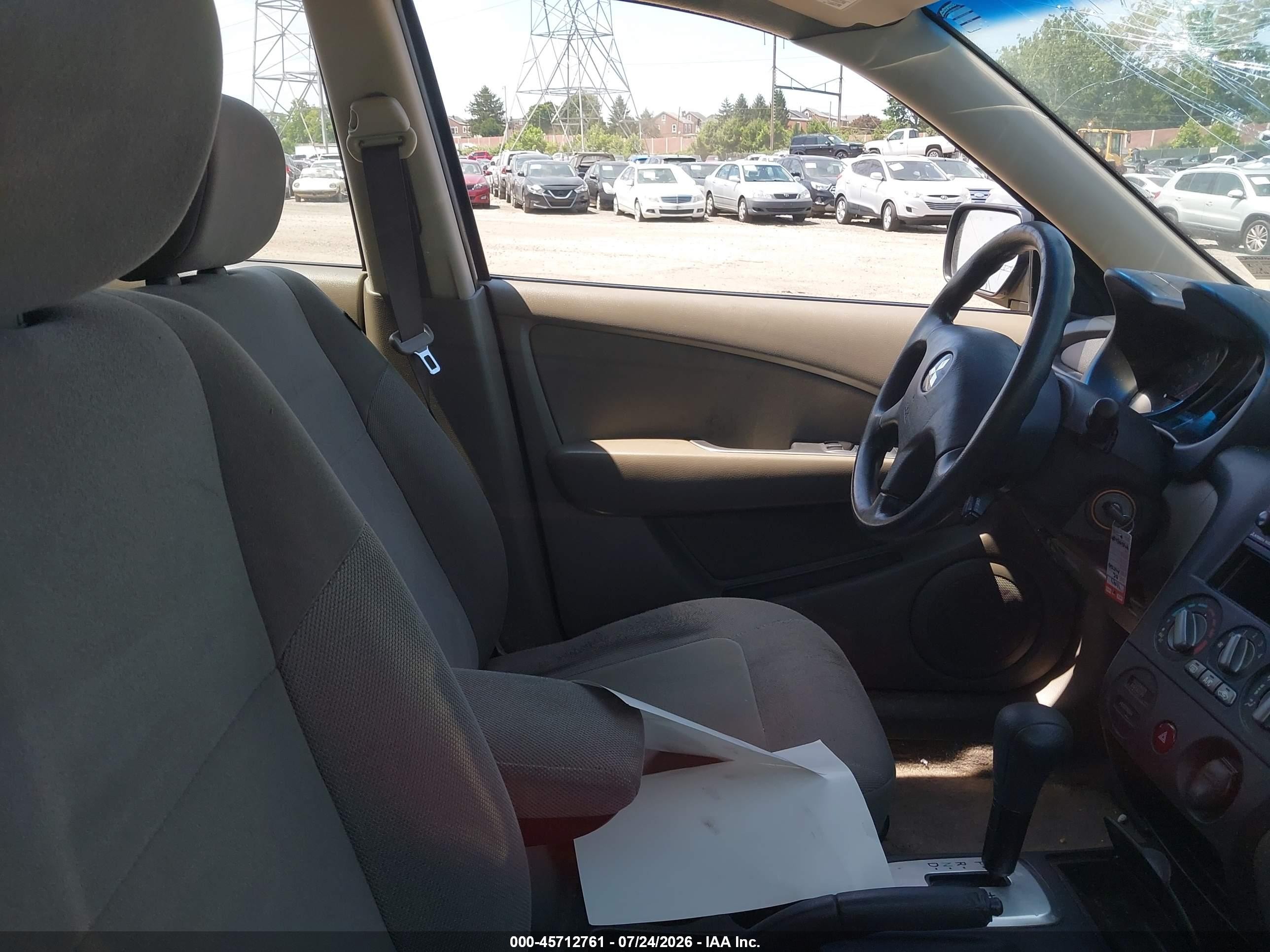 2006 Mitsubishi Outlander Ls Black vin: JA4LZ31F06U001202