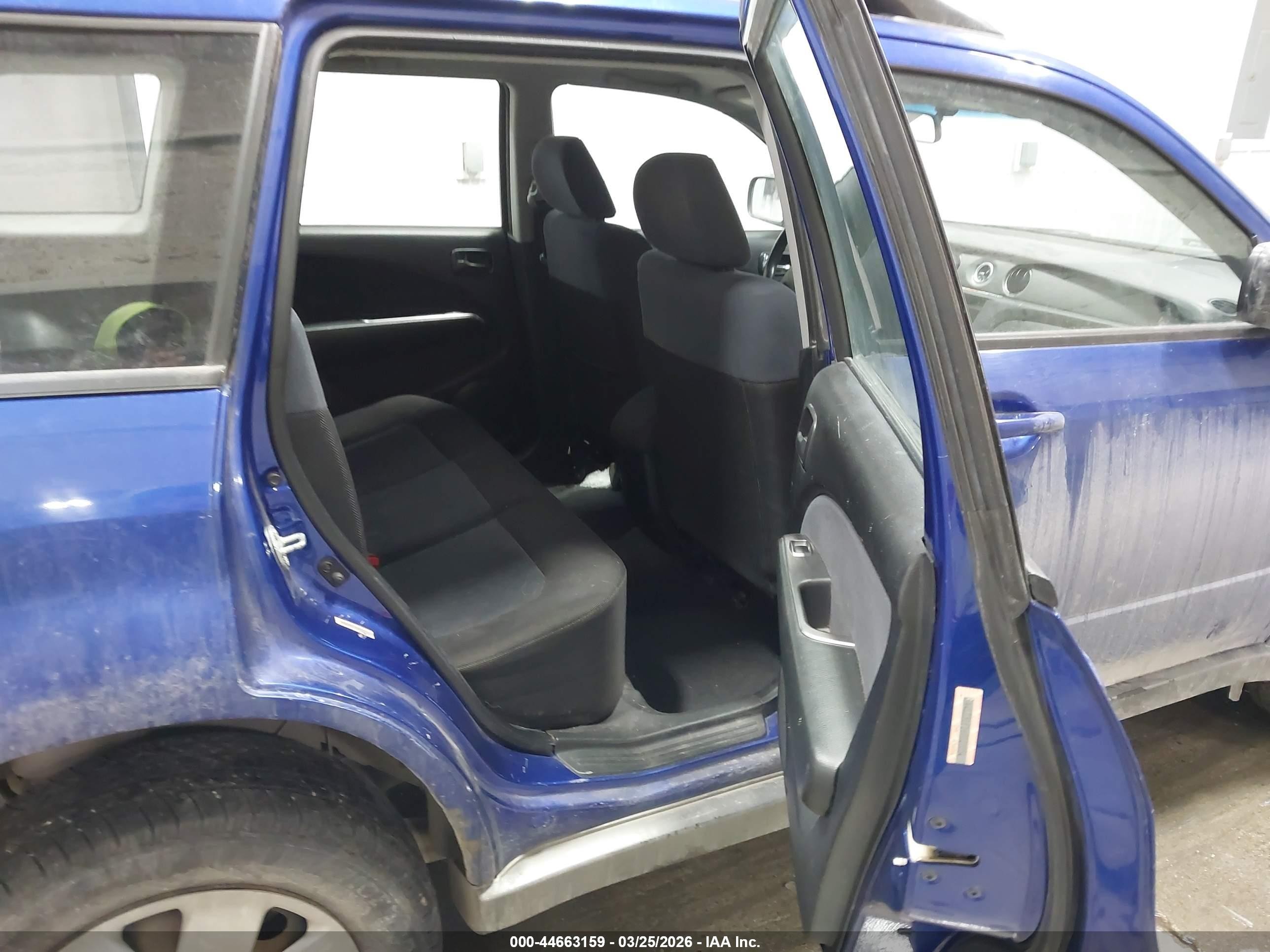 2006 Mitsubishi Outlander Ls Синий vin: JA4LZ31F16U021054