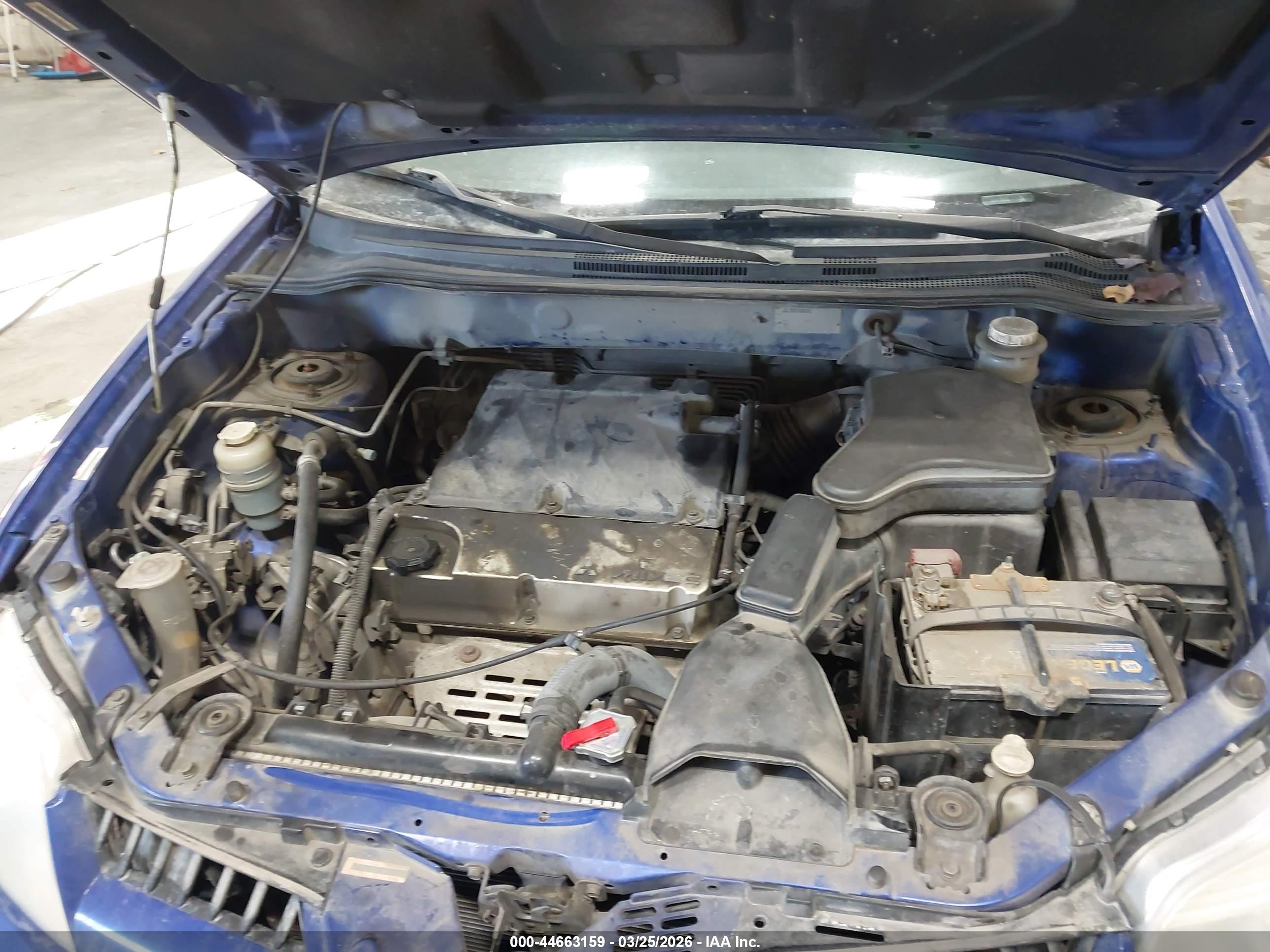 2006 Mitsubishi Outlander Ls Синий vin: JA4LZ31F16U021054