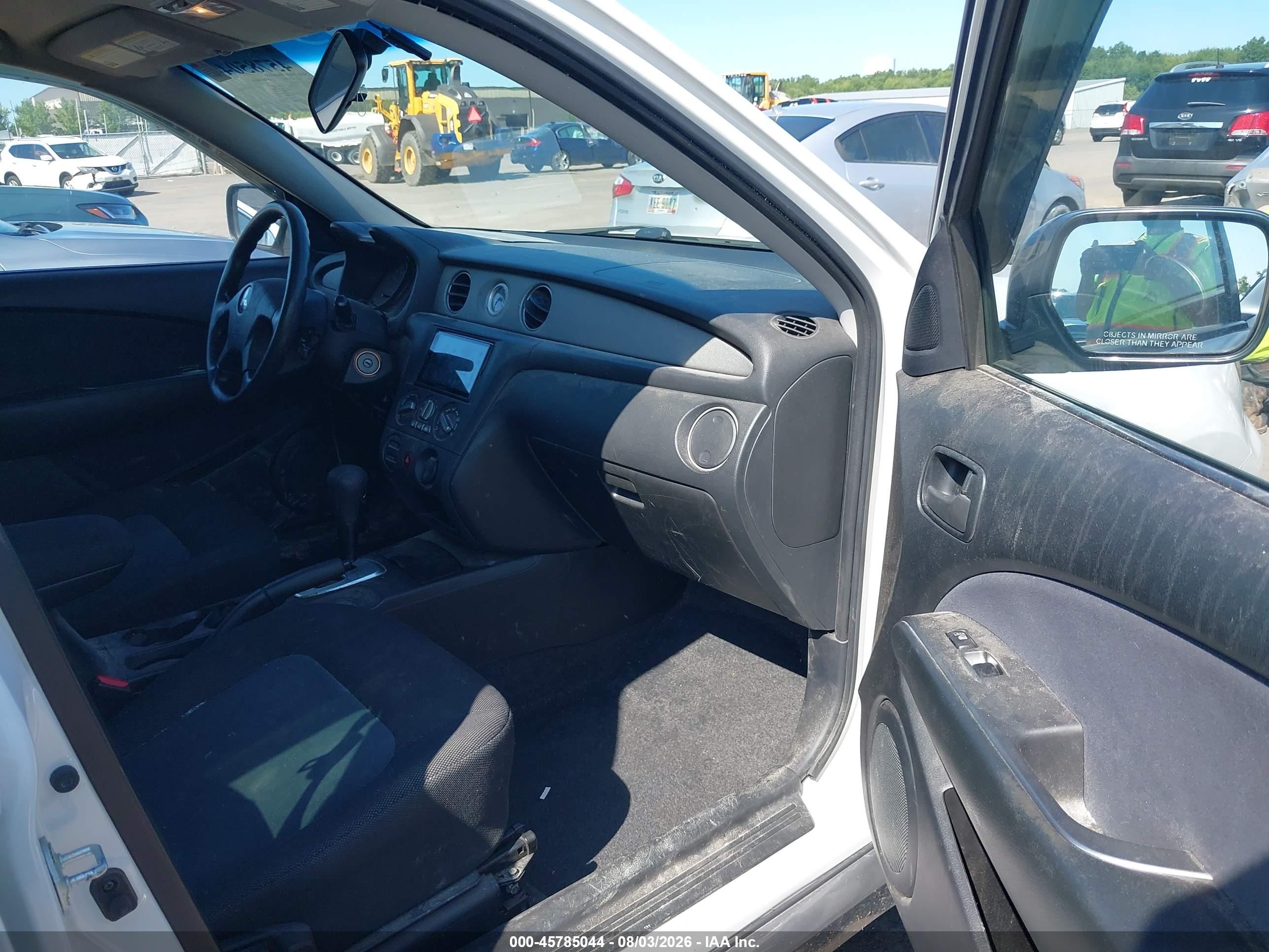 2006 Mitsubishi Outlander Ls White vin: JA4LZ31F16U035696