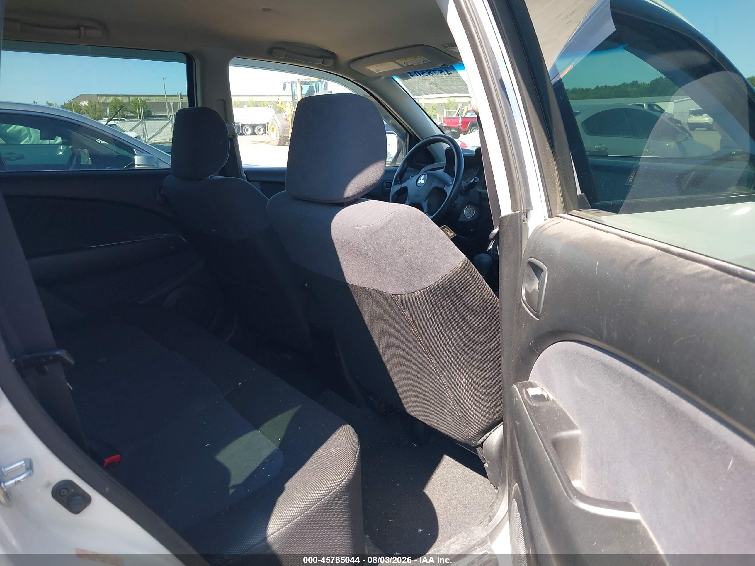 2006 Mitsubishi Outlander Ls White vin: JA4LZ31F16U035696