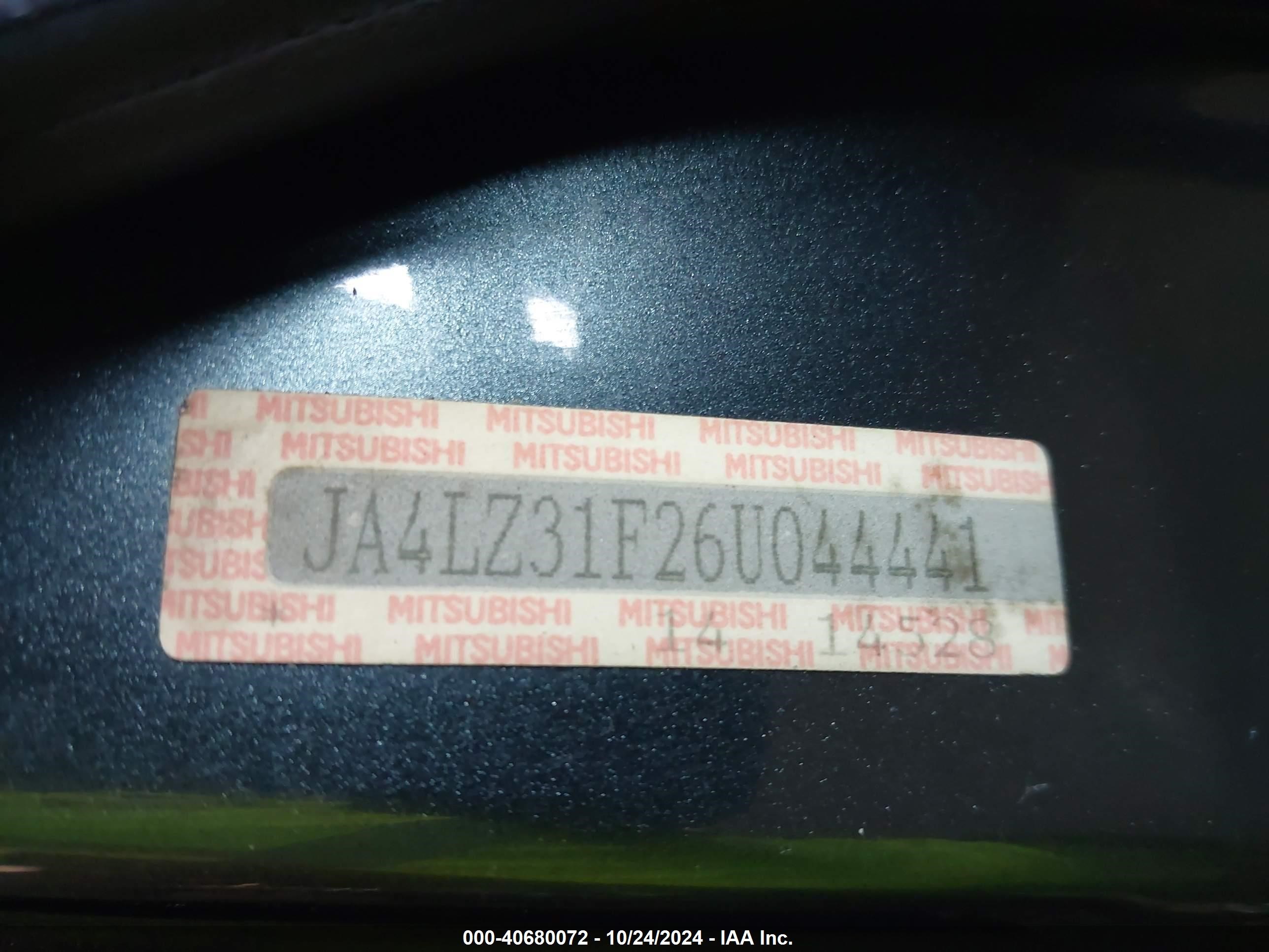 Price & History 2006 Mitsubishi Outlander Ls 2.4l I-4 Vvt, 160hp