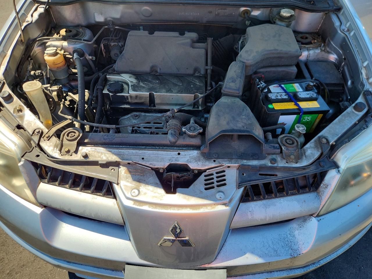 2006 Mitsubishi Outlander Se Silver vin: JA4LZ41F46U037643