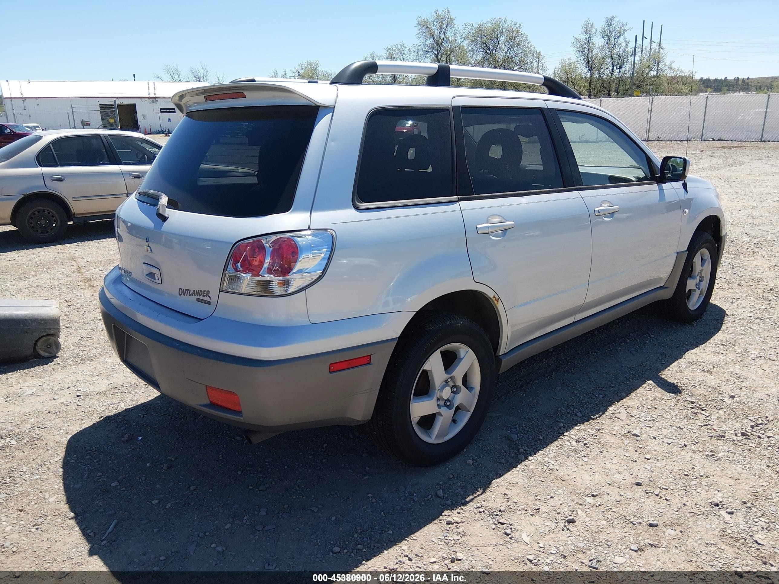 2003 Mitsubishi Outlander Xls Серебряный vin: JA4LZ41G03U063211