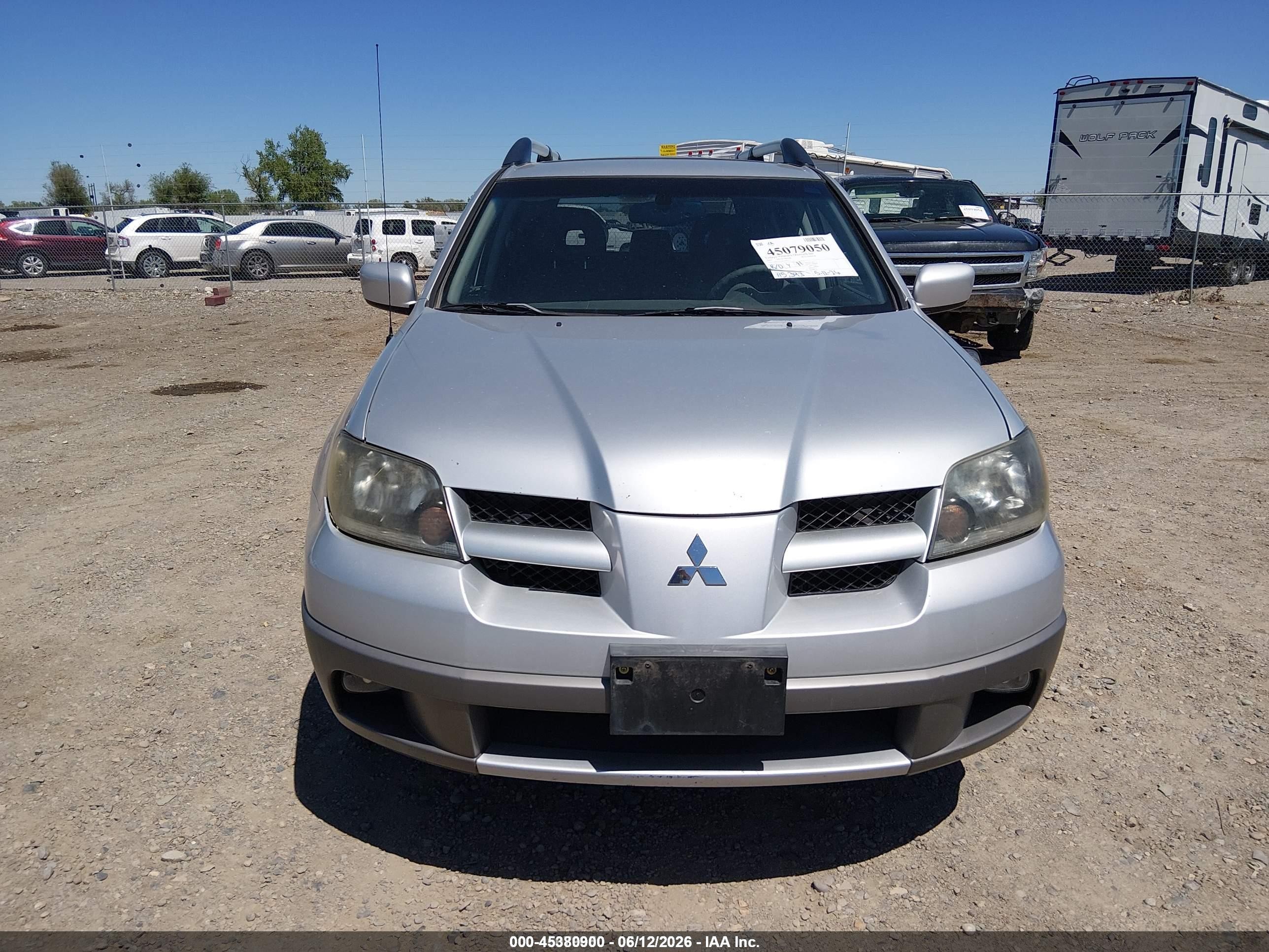 2003 Mitsubishi Outlander Xls Серебряный vin: JA4LZ41G03U063211
