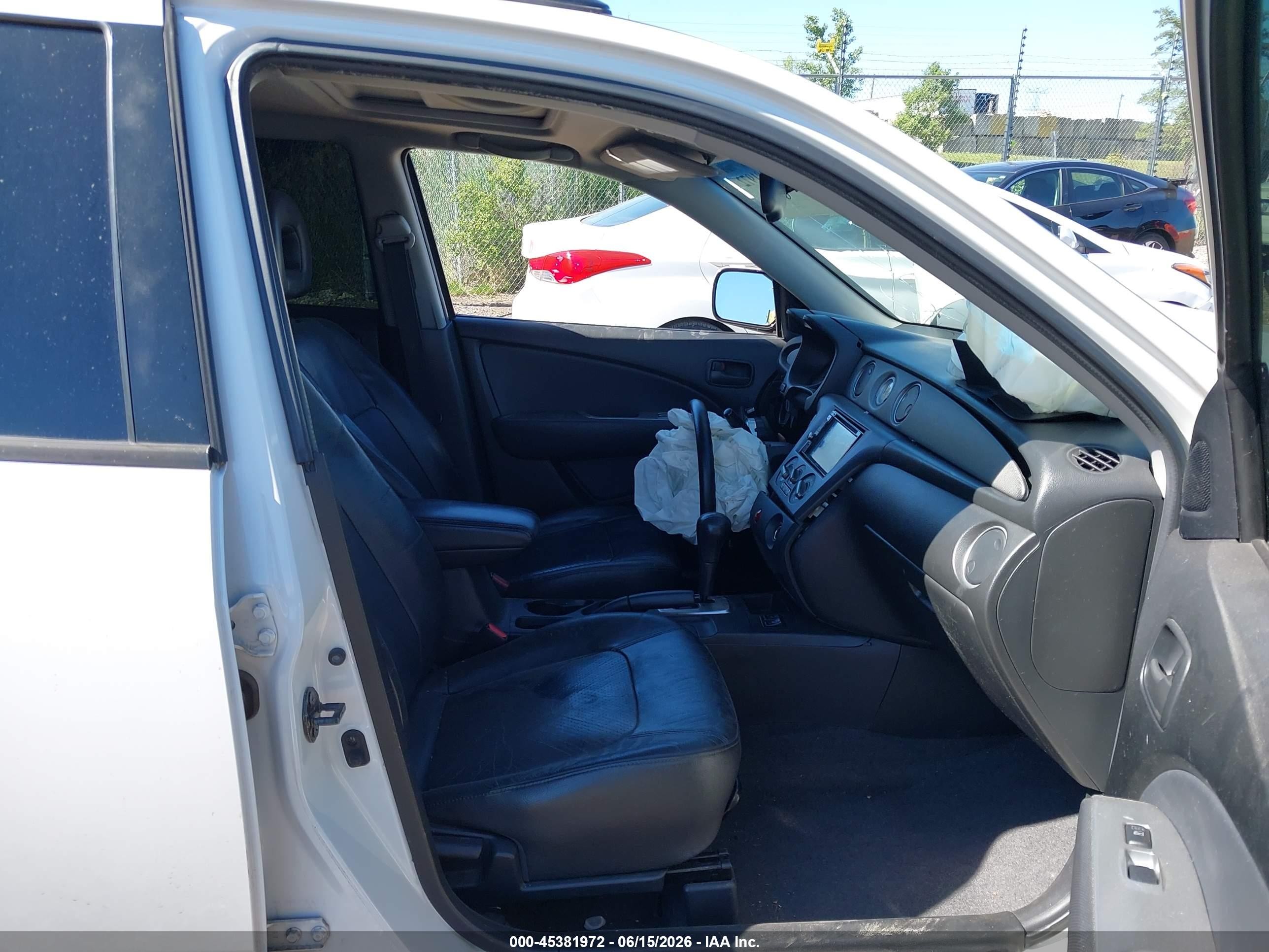 2003 Mitsubishi Outlander Xls White vin: JA4LZ41G33U025889