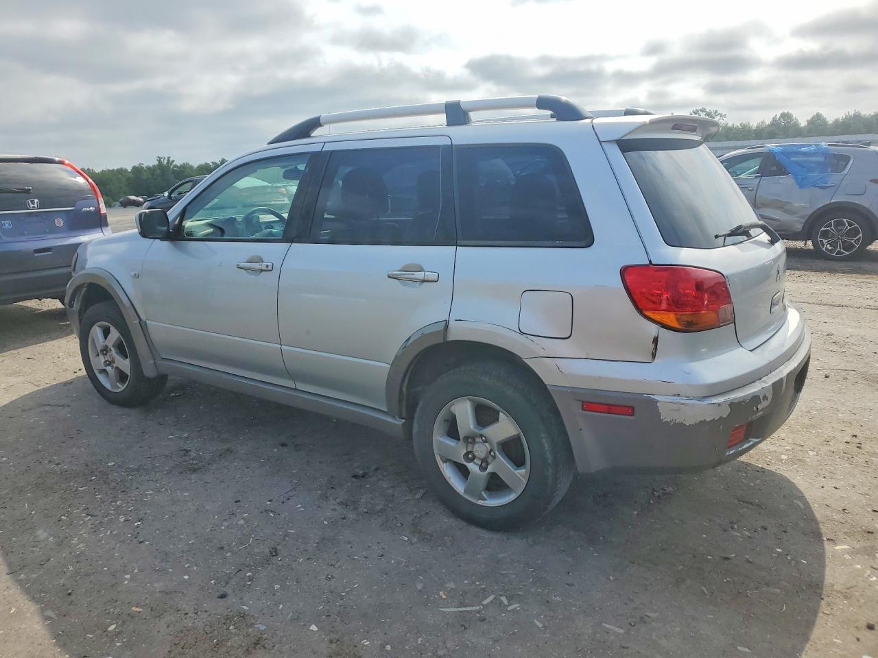2003 Mitsubishi Outlander Xls Silver vin: JA4LZ41G43U102706