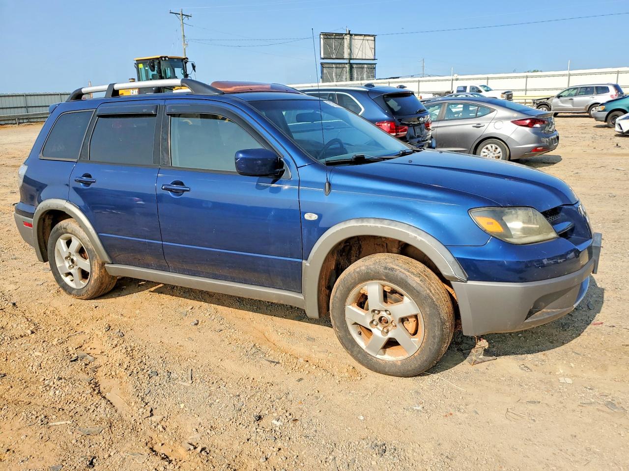 2003 Mitsubishi Outlander Xls Синий vin: JA4LZ41G53U056853