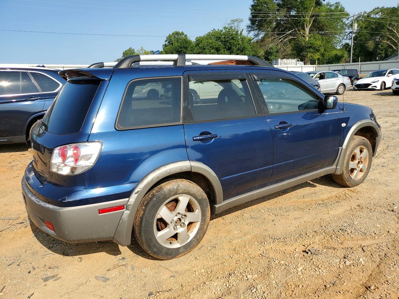 2003 Mitsubishi Outlander Xls Синий vin: JA4LZ41G53U056853