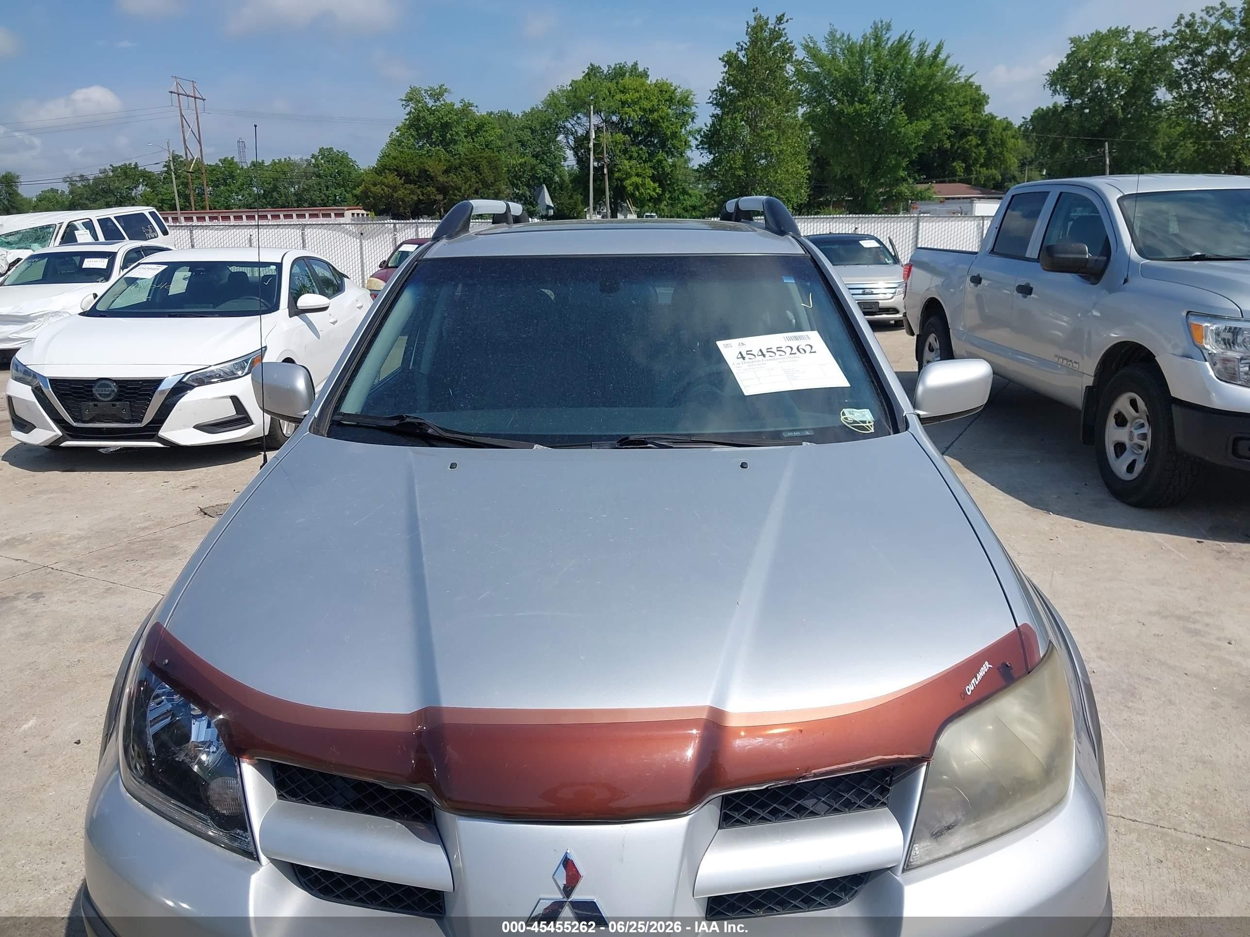 2003 Mitsubishi Outlander Xls Silver vin: JA4LZ41G63U022016