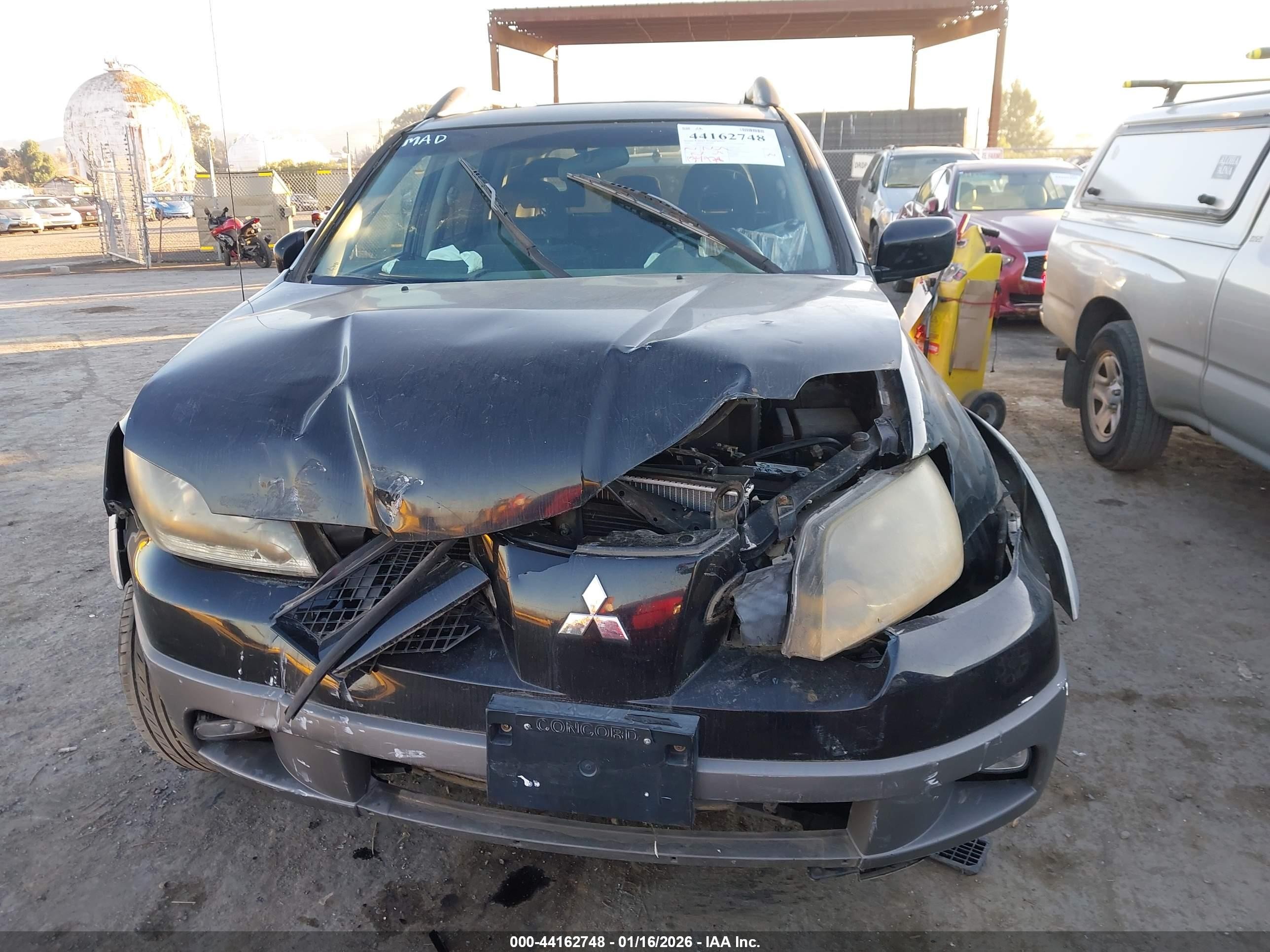 2003 Mitsubishi Outlander Xls Black vin: JA4LZ41G63U066372