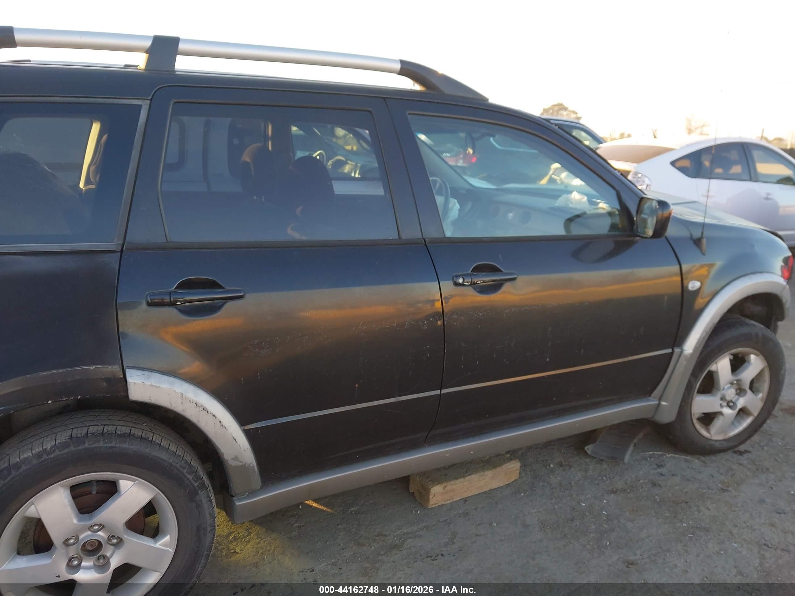 2003 Mitsubishi Outlander Xls Black vin: JA4LZ41G63U066372