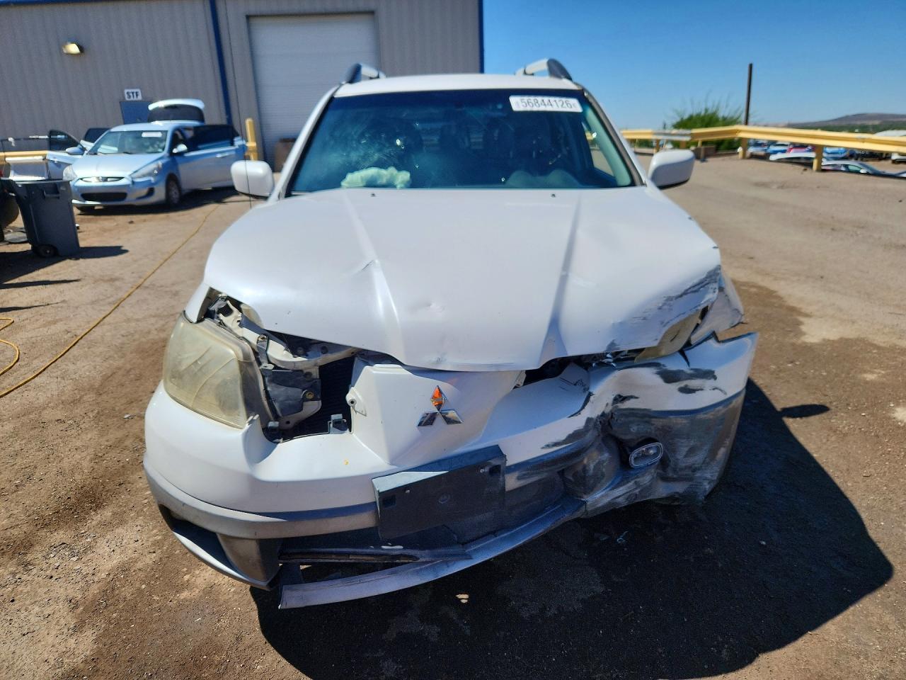 2003 Mitsubishi Outlander Xls White vin: JA4LZ41G93U042163