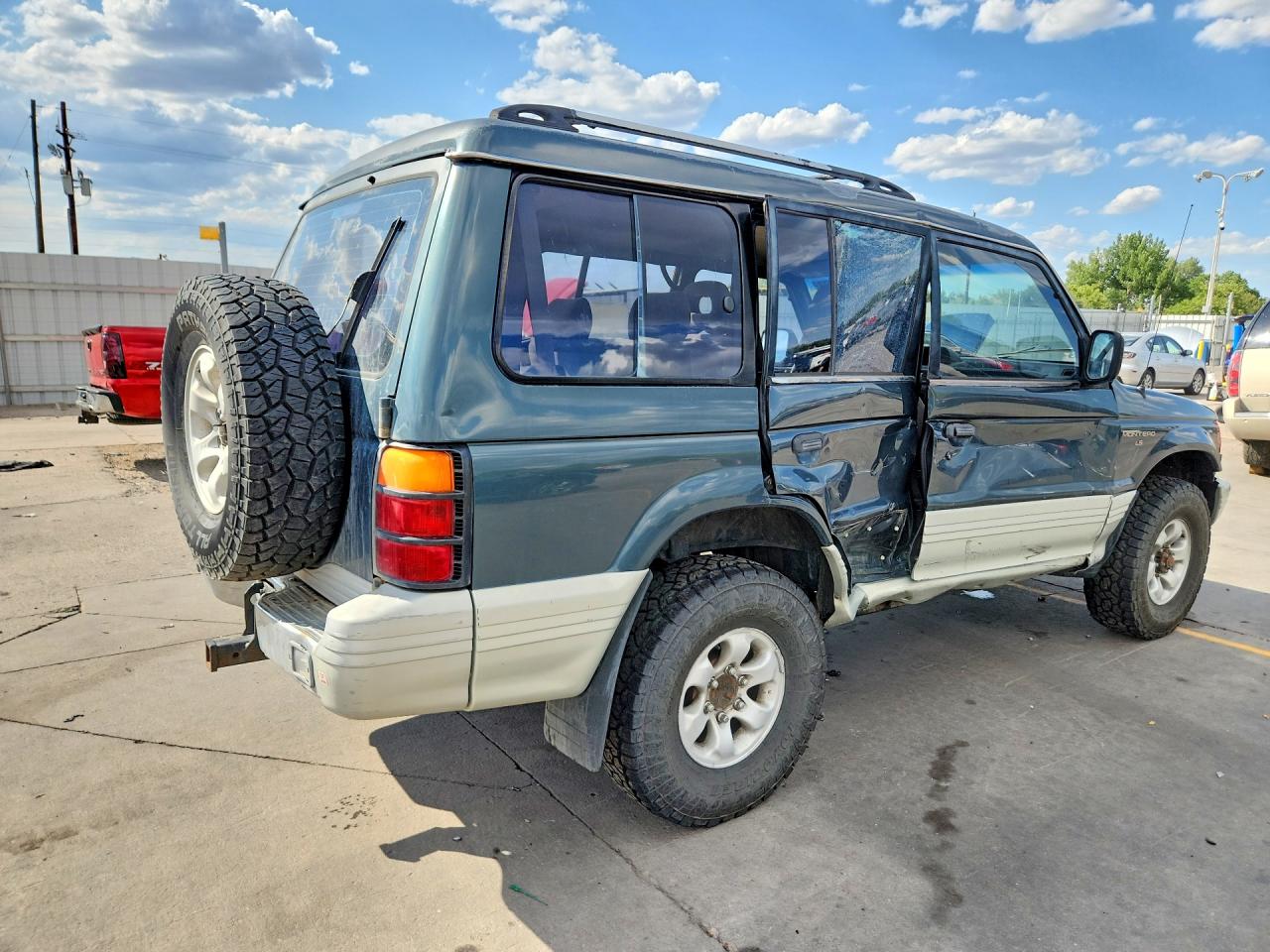 1995 Mitsubishi Montero Ls Gray vin: JA4MR41H0SJ009811