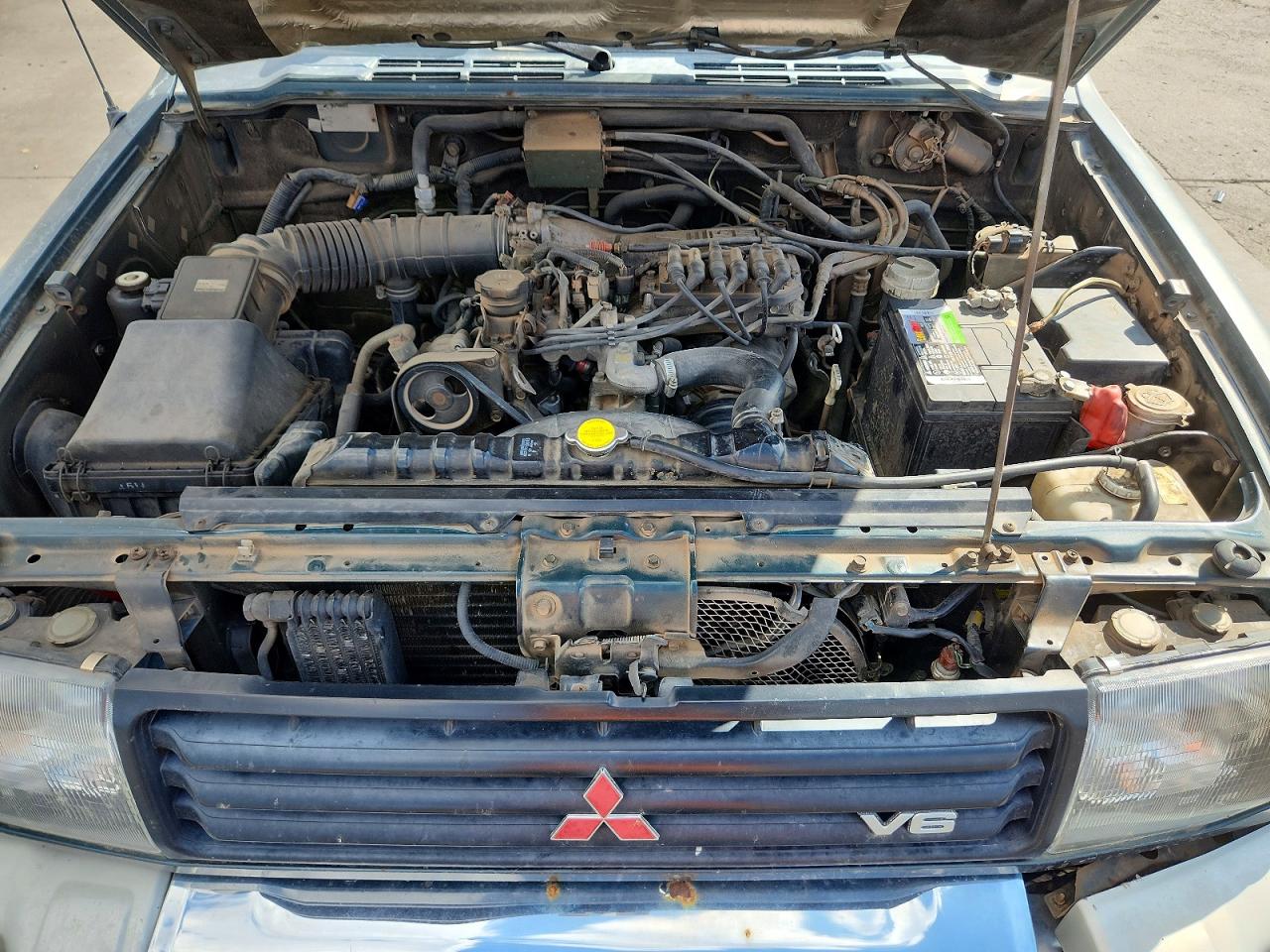 1995 Mitsubishi Montero Ls Gray vin: JA4MR41H0SJ009811