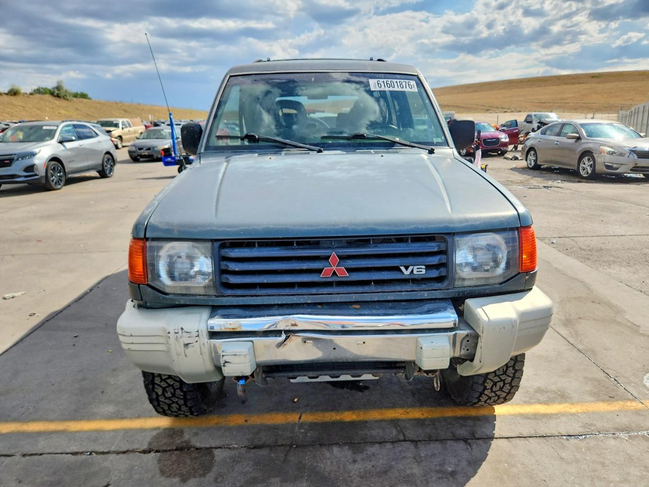 1995 Mitsubishi Montero Ls Gray vin: JA4MR41H0SJ009811