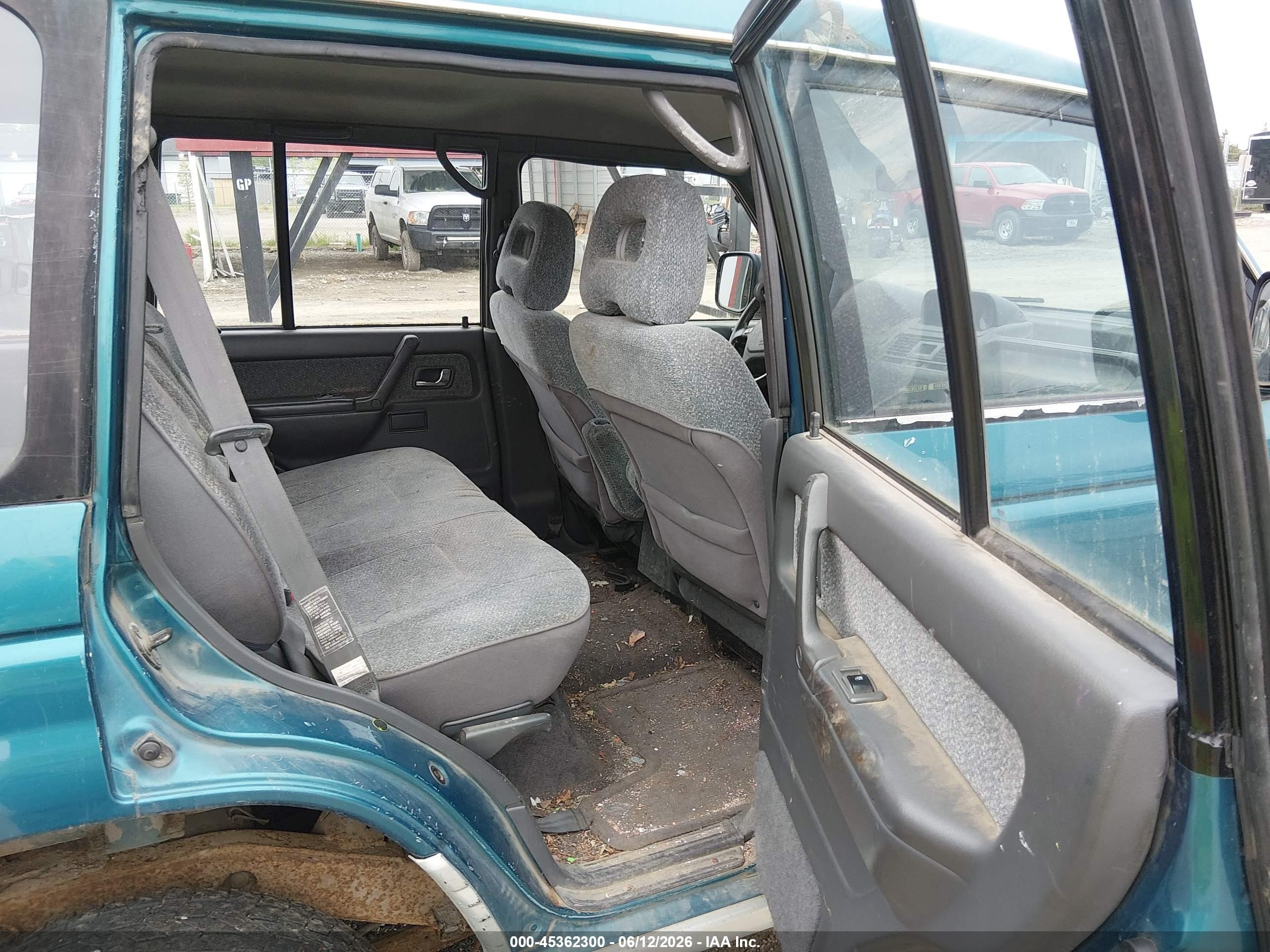 1995 Mitsubishi Montero Ls Teal vin: JA4MR41H0SJ014183