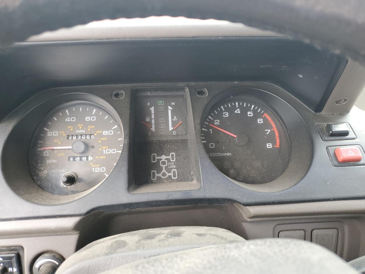1996 Mitsubishi Montero Ls Maroon vin: JA4MR41H6TJ002363