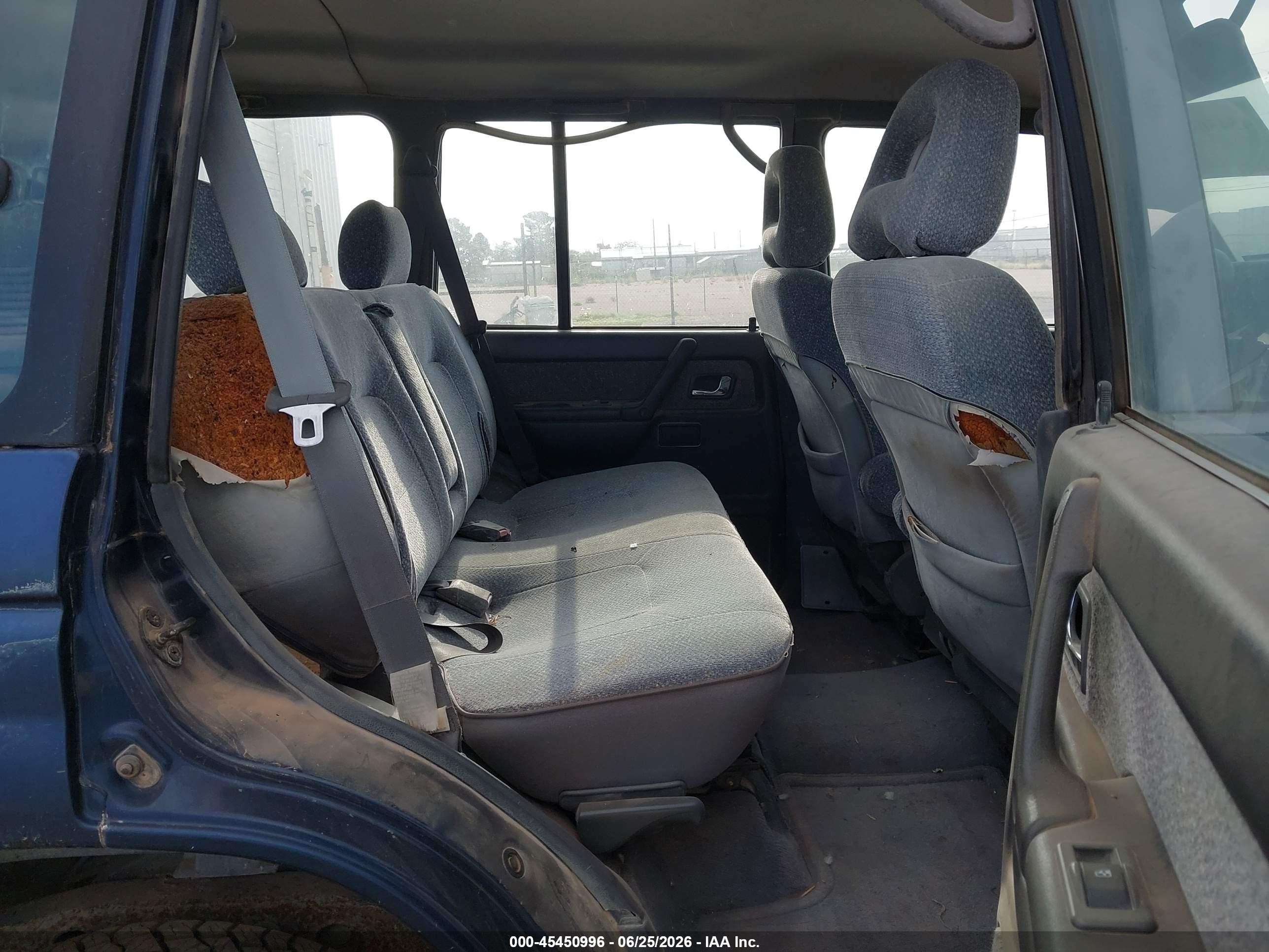 1995 Mitsubishi Montero Ls Blue vin: JA4MR41H7SJ025441