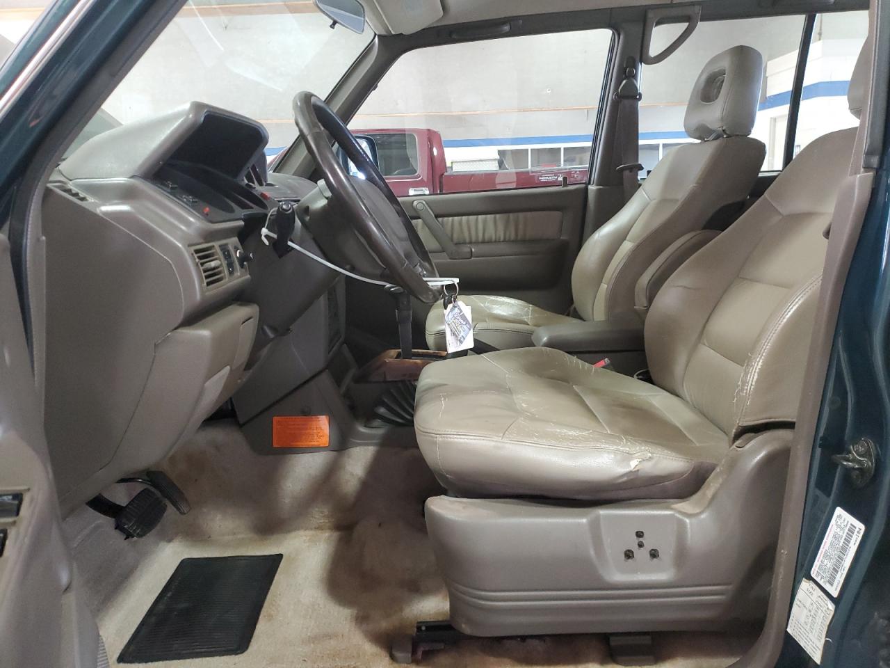 1997 Mitsubishi Montero Sr Turquoise vin: JA4MR51R7VJ001076